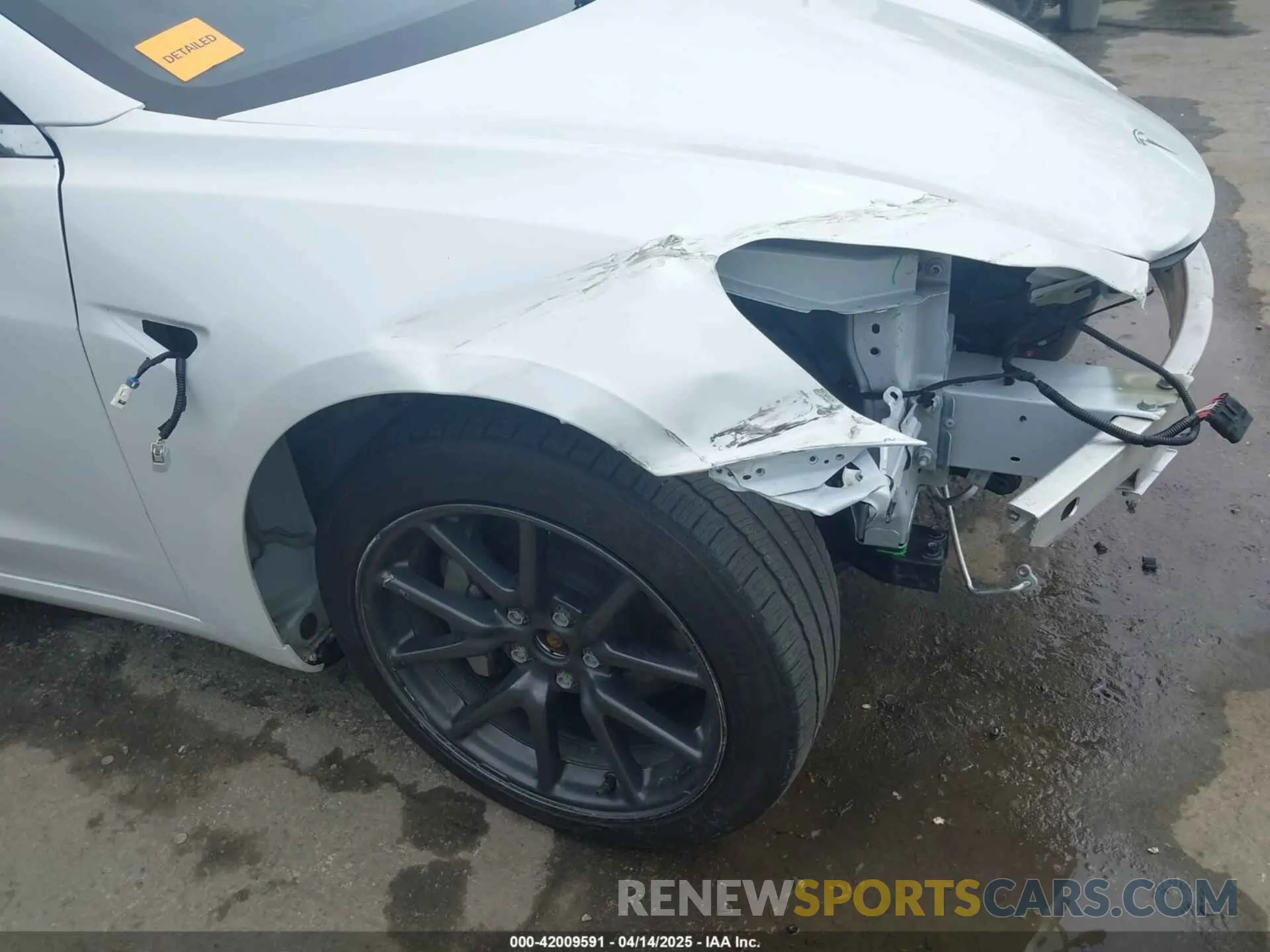 20 fotografías del automóvil dañado 5YJ3E1EB7LF786903 TESLA MODEL 3 2020