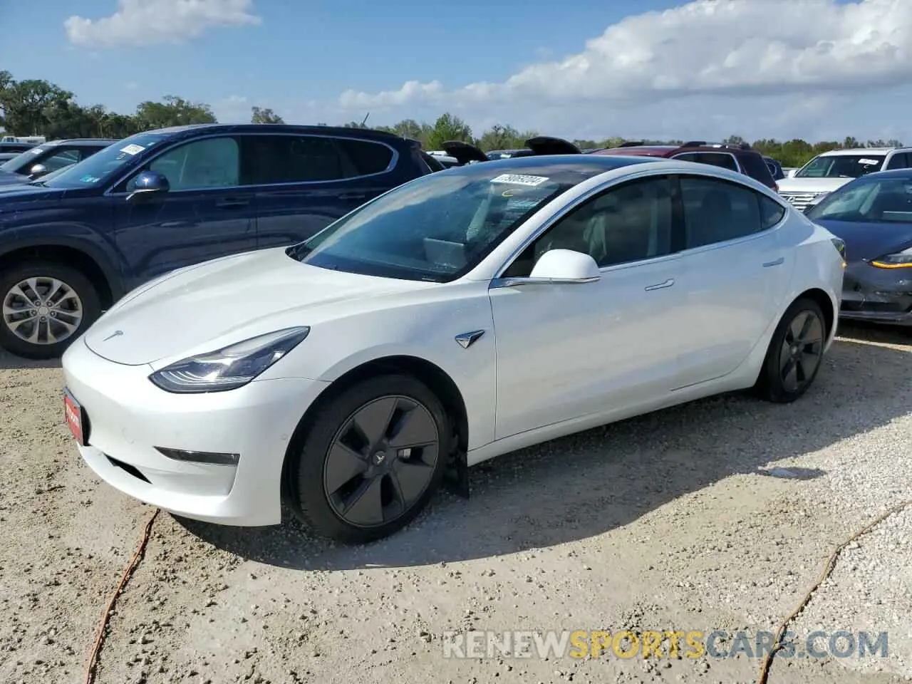 1 fotografías del automóvil dañado 5YJ3E1EB7LF793642 TESLA MODEL 3 2020