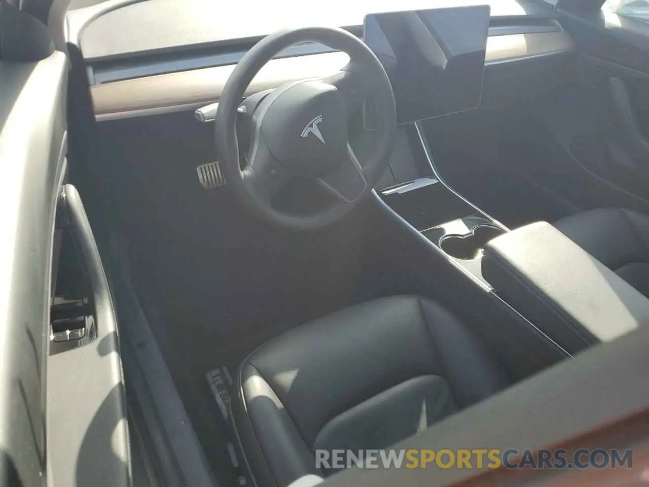 8 fotografías del automóvil dañado 5YJ3E1EB7LF793642 TESLA MODEL 3 2020