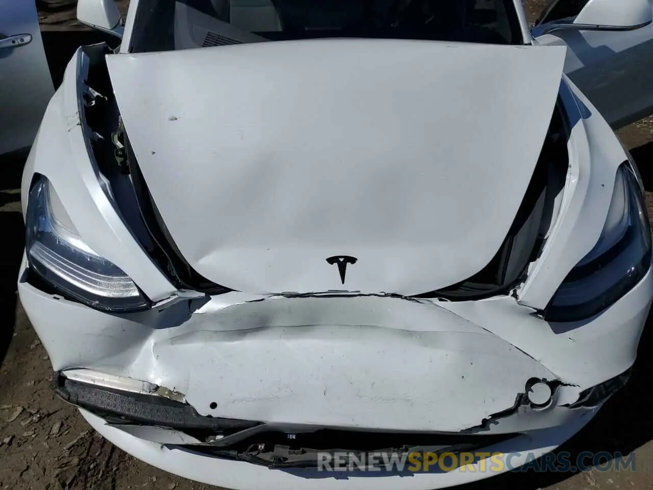 11 fotografías del automóvil dañado 5YJ3E1EB7LF806728 TESLA MODEL 3 2020