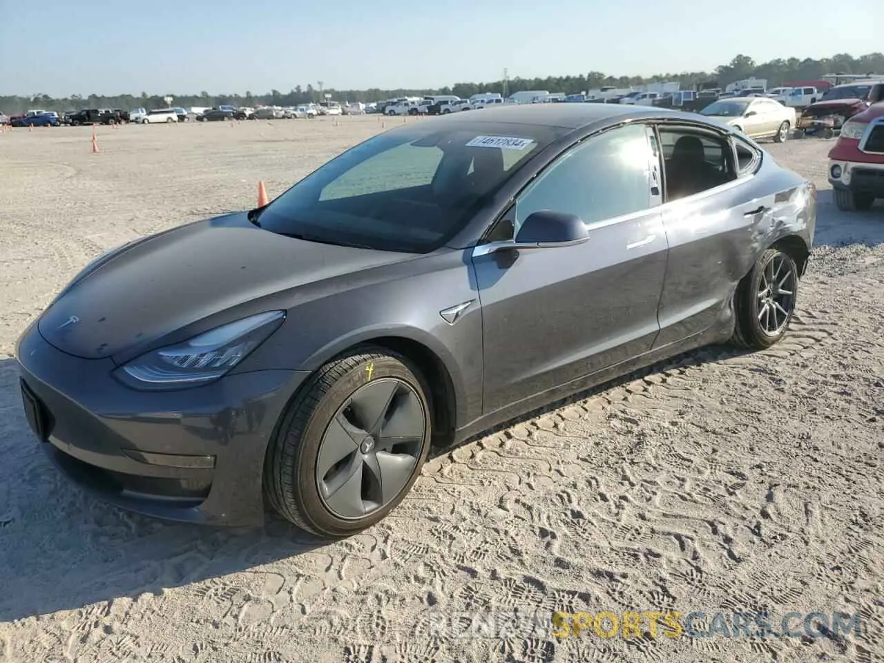 1 fotografías del automóvil dañado 5YJ3E1EB8LF510374 TESLA MODEL 3 2020