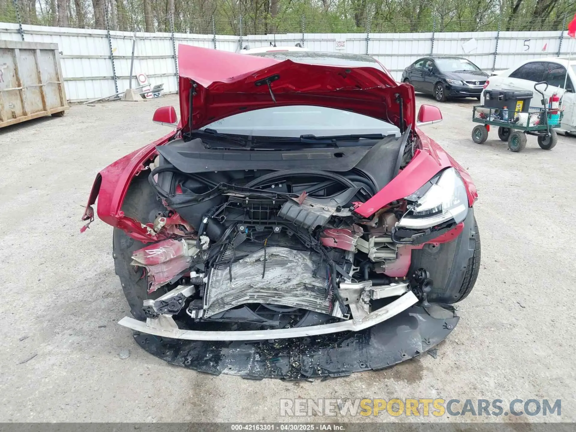 13 fotografías del automóvil dañado 5YJ3E1EB8LF600267 TESLA MODEL 3 2020