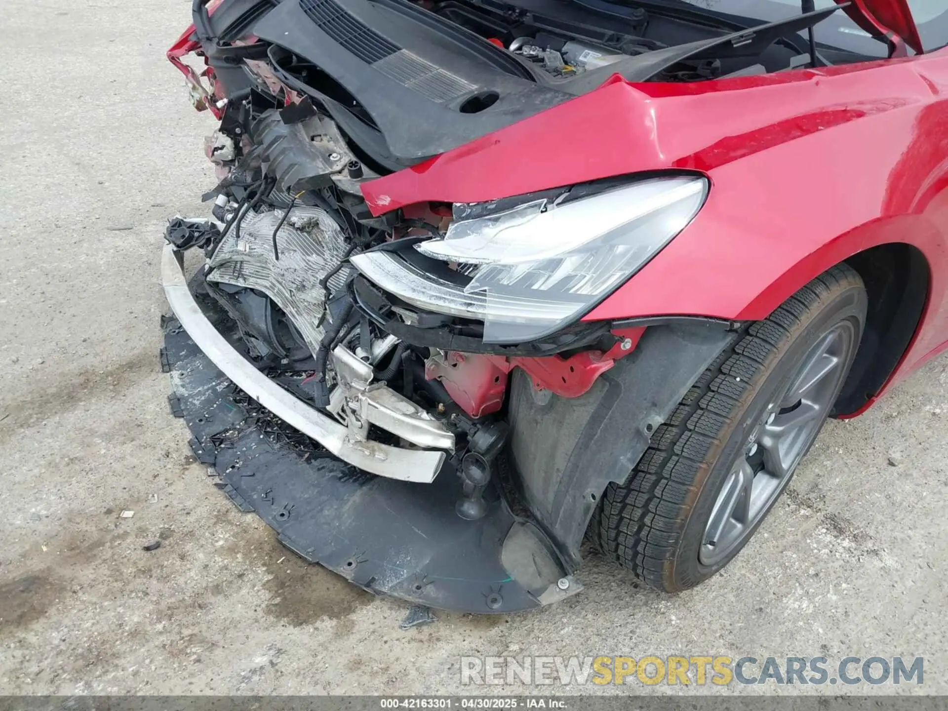 6 fotografías del automóvil dañado 5YJ3E1EB8LF600267 TESLA MODEL 3 2020