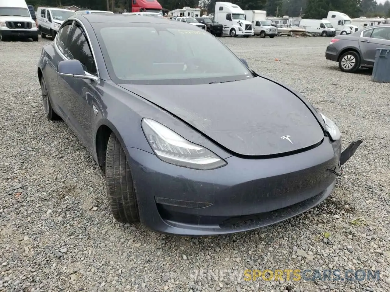 1 fotografías del automóvil dañado 5YJ3E1EB8LF635455 TESLA MODEL 3 2020
