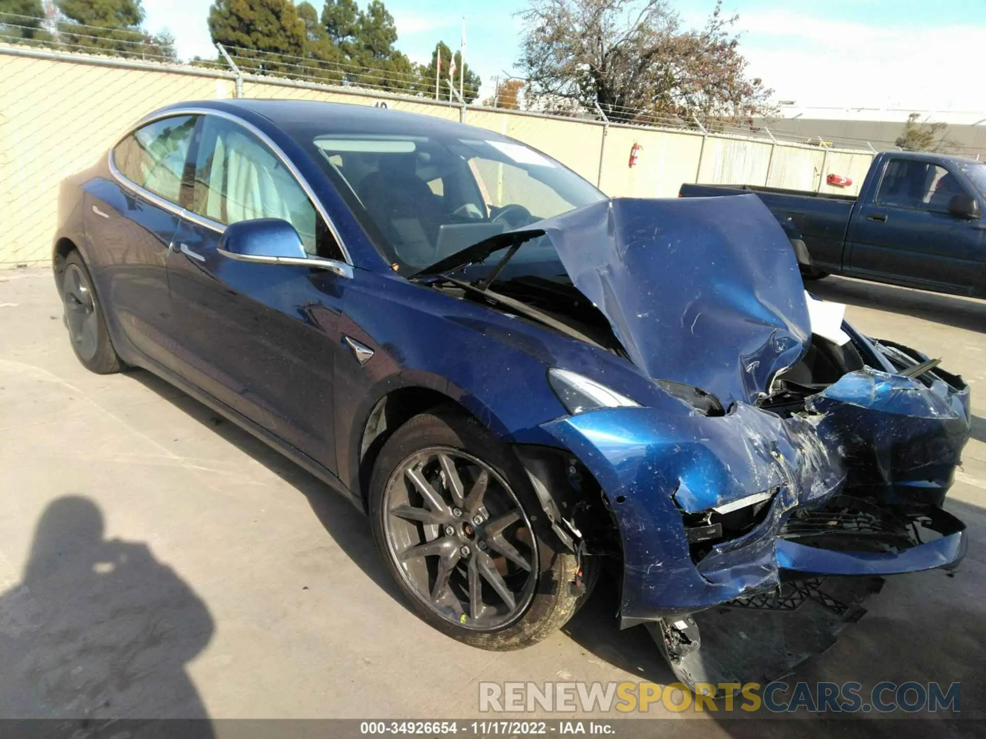 1 fotografías del automóvil dañado 5YJ3E1EB8LF636072 TESLA MODEL 3 2020