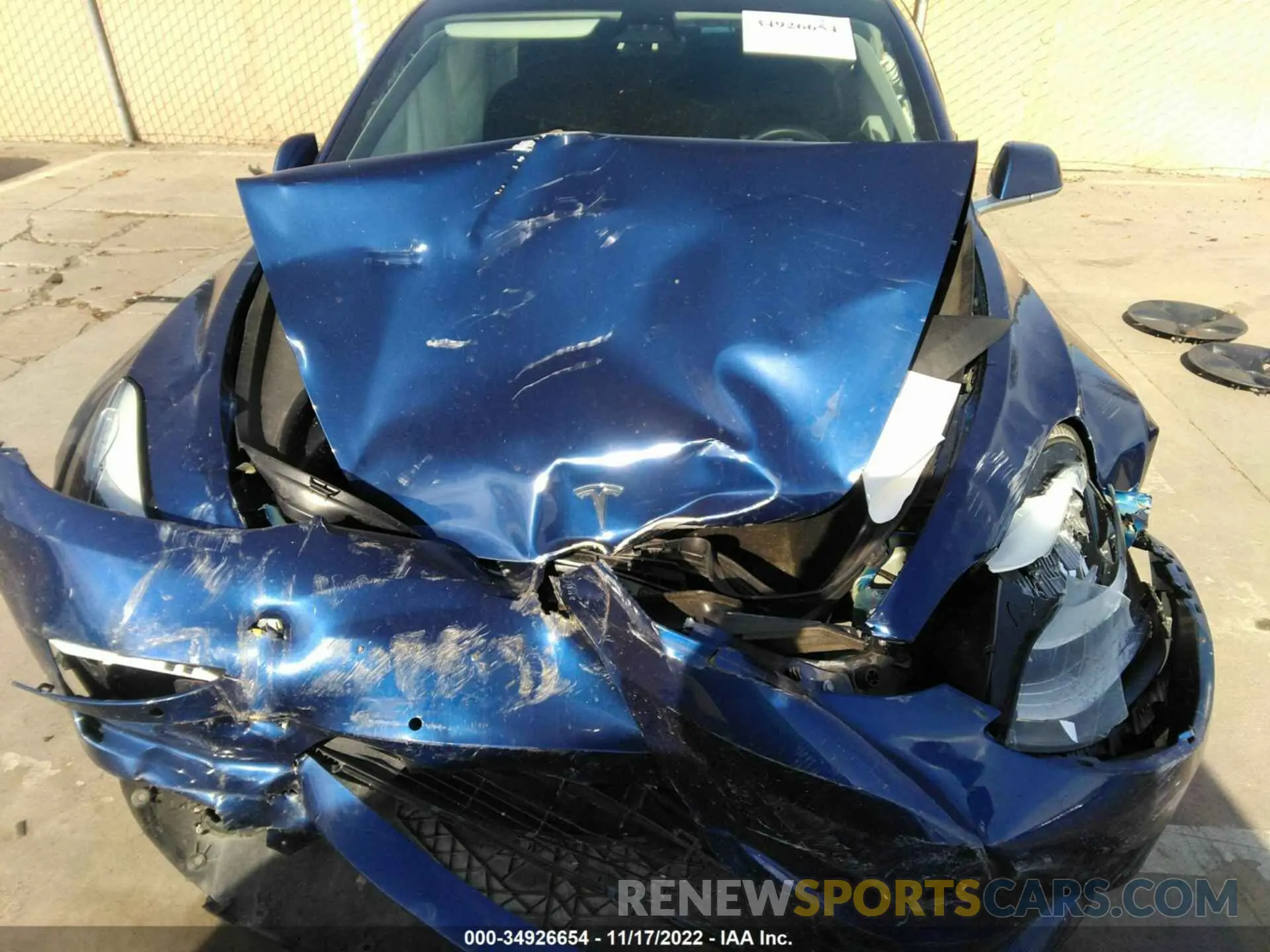 10 fotografías del automóvil dañado 5YJ3E1EB8LF636072 TESLA MODEL 3 2020