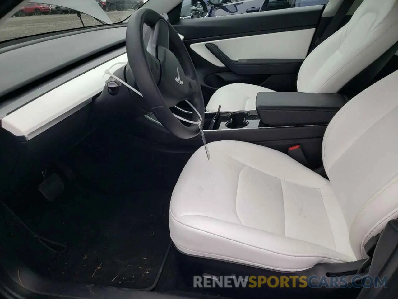7 fotografías del automóvil dañado 5YJ3E1EB8LF640283 TESLA MODEL 3 2020