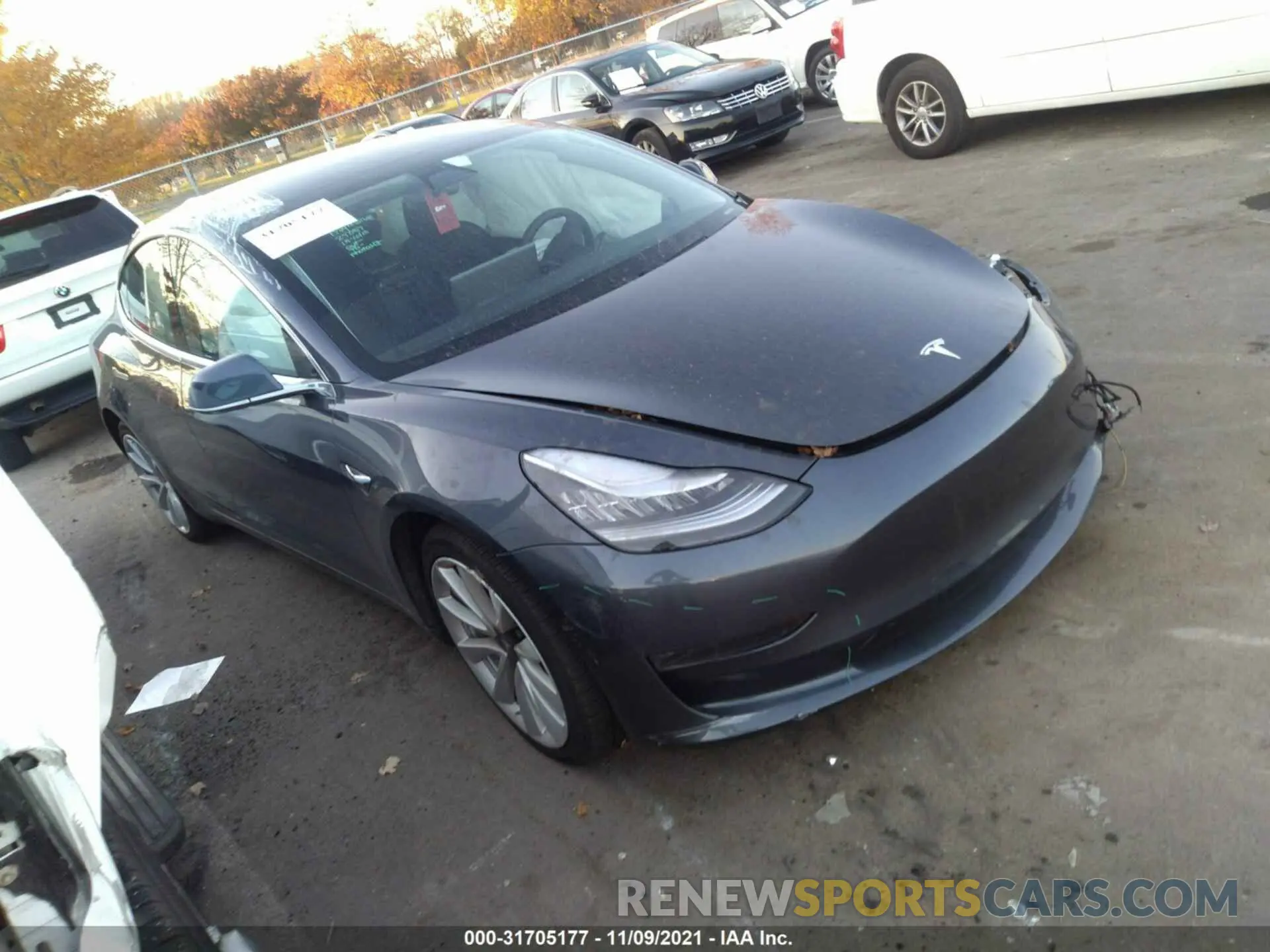 1 fotografías del automóvil dañado 5YJ3E1EB8LF646407 TESLA MODEL 3 2020