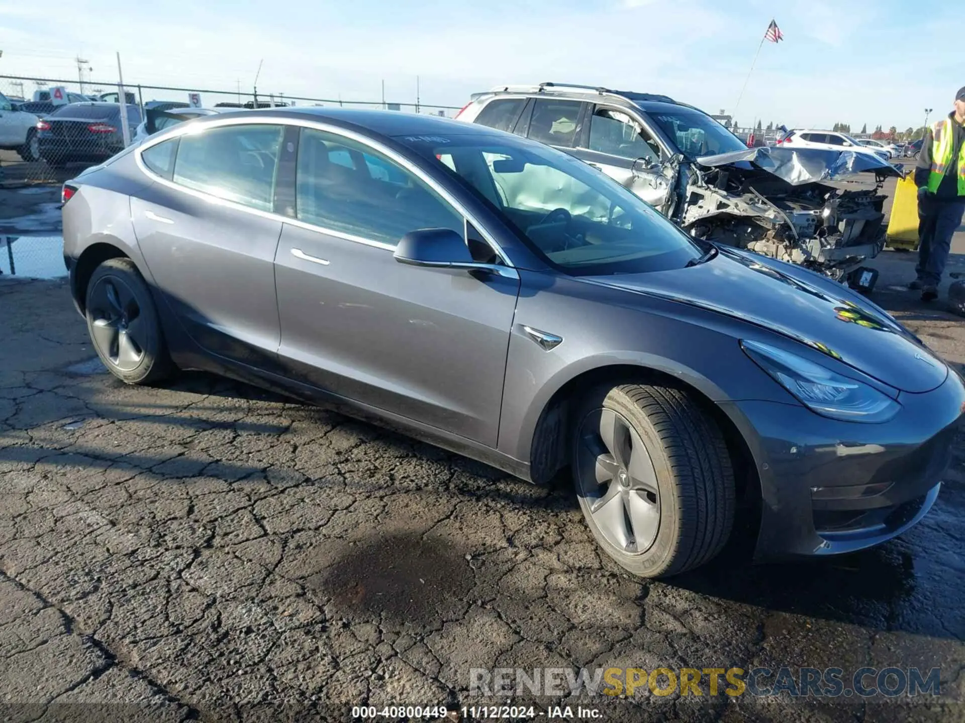 1 fotografías del automóvil dañado 5YJ3E1EB8LF649548 TESLA MODEL 3 2020