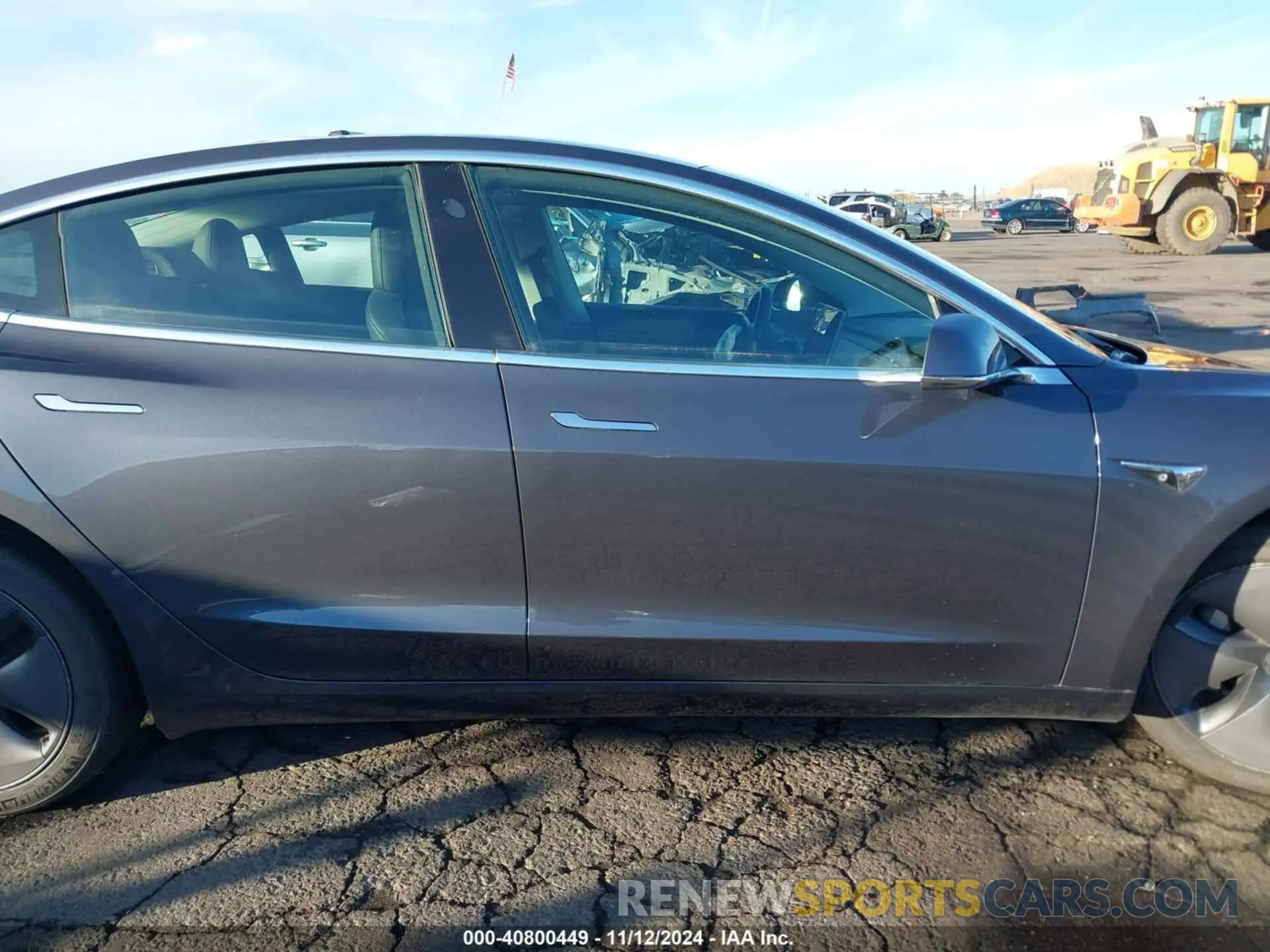 13 fotografías del automóvil dañado 5YJ3E1EB8LF649548 TESLA MODEL 3 2020