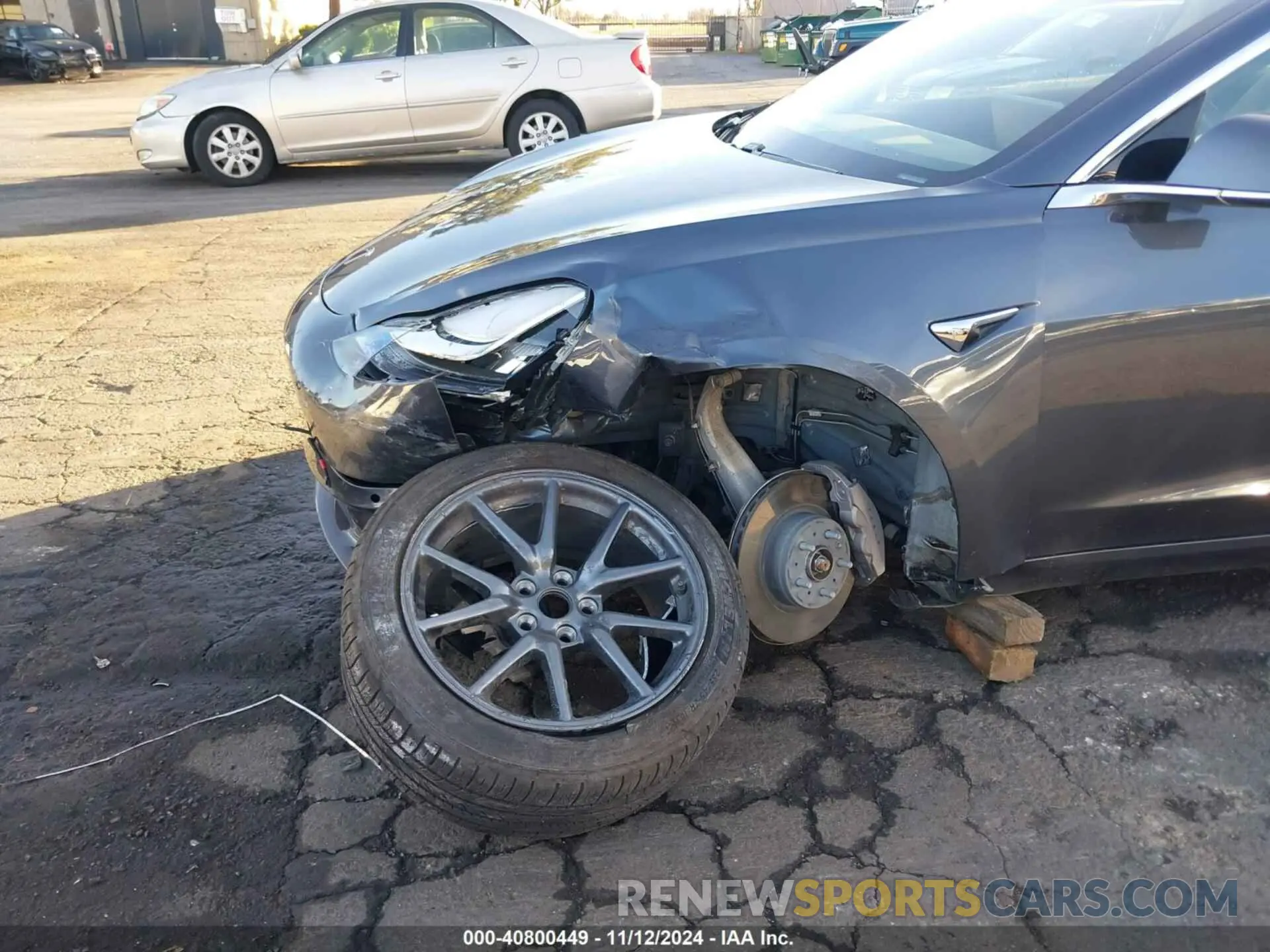 6 fotografías del automóvil dañado 5YJ3E1EB8LF649548 TESLA MODEL 3 2020