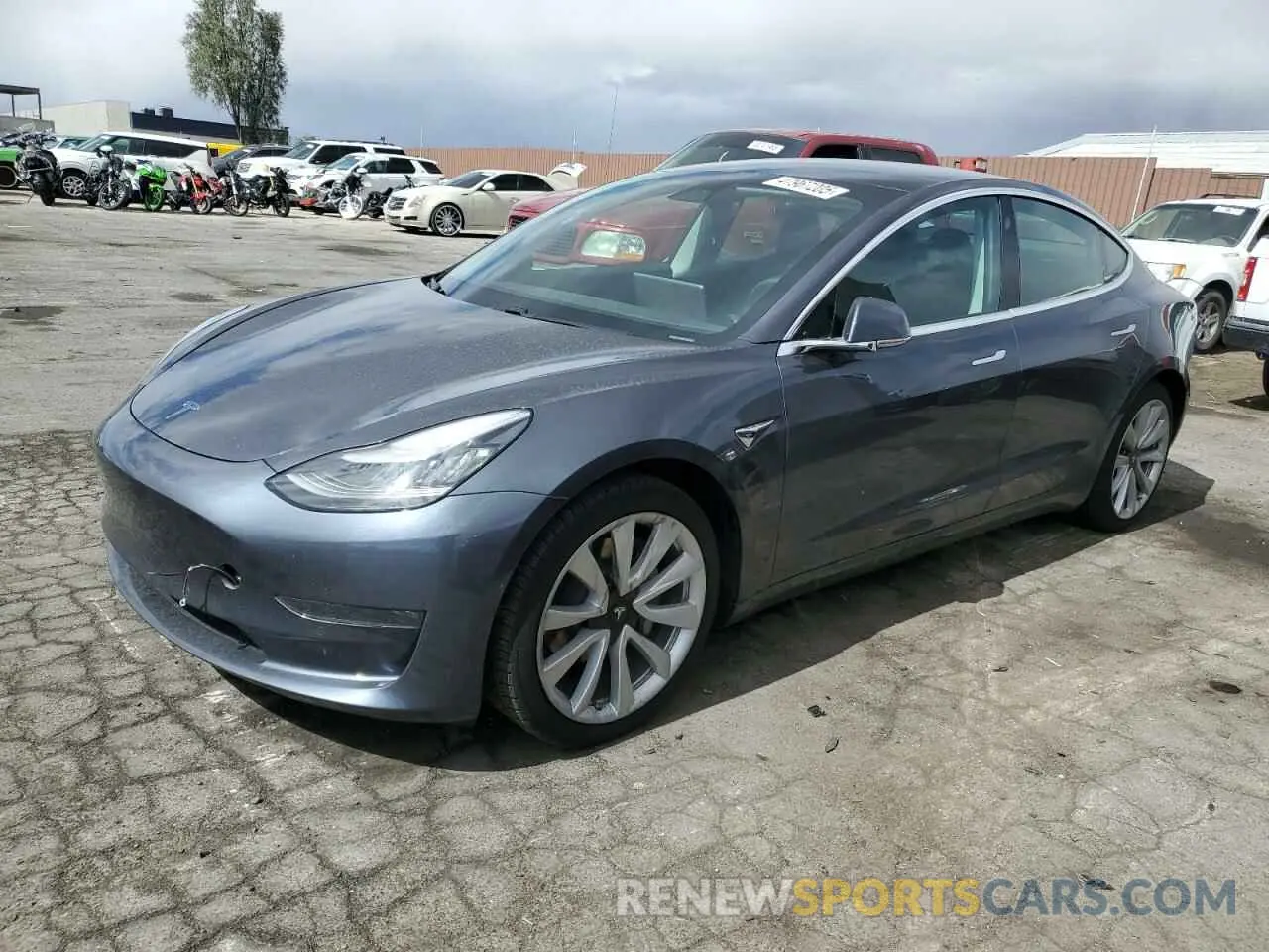 1 fotografías del automóvil dañado 5YJ3E1EB8LF712079 TESLA MODEL 3 2020