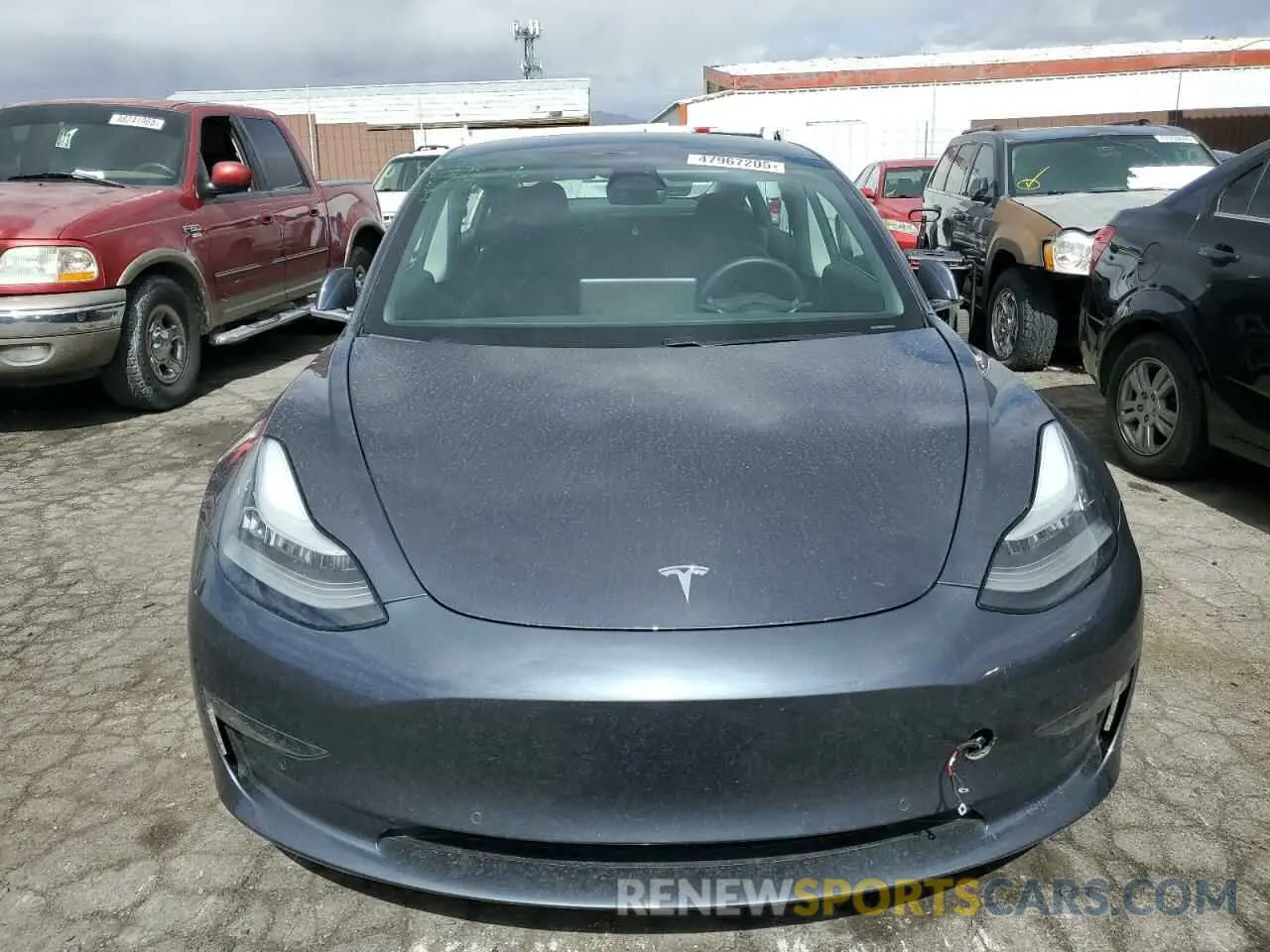 5 fotografías del automóvil dañado 5YJ3E1EB8LF712079 TESLA MODEL 3 2020