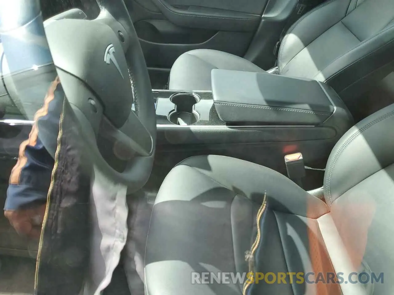 7 fotografías del automóvil dañado 5YJ3E1EB8LF712079 TESLA MODEL 3 2020