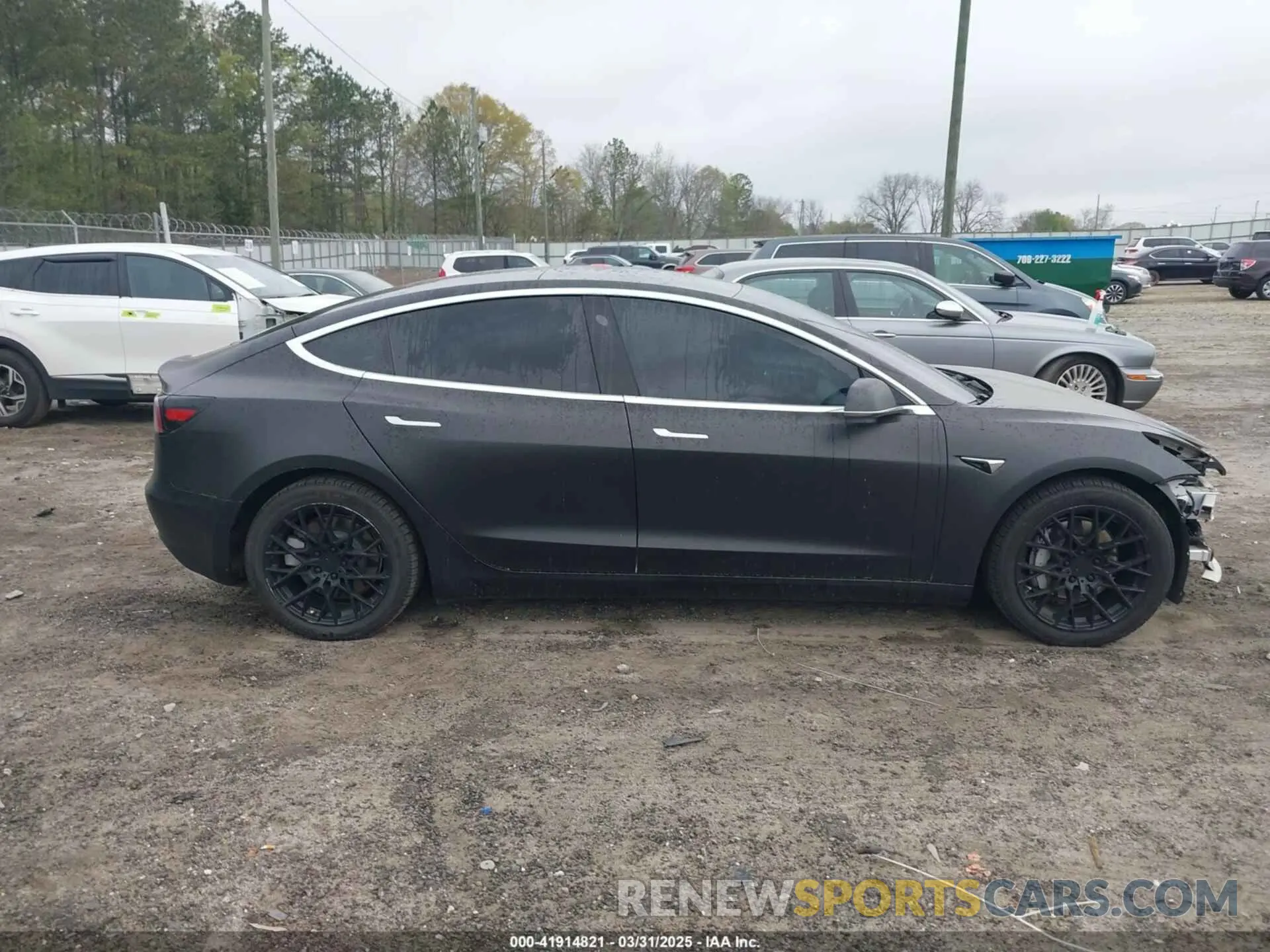 14 fotografías del automóvil dañado 5YJ3E1EB8LF712583 TESLA MODEL 3 2020