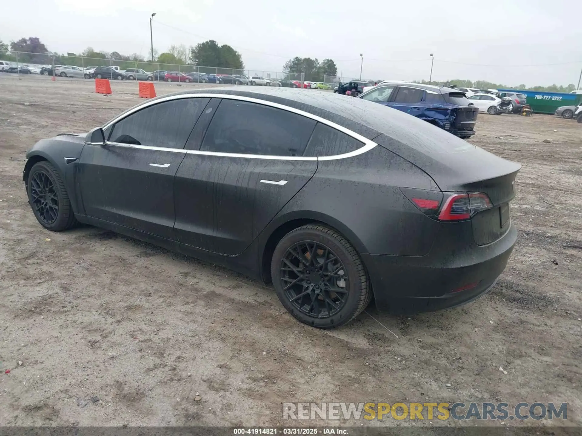 3 fotografías del automóvil dañado 5YJ3E1EB8LF712583 TESLA MODEL 3 2020