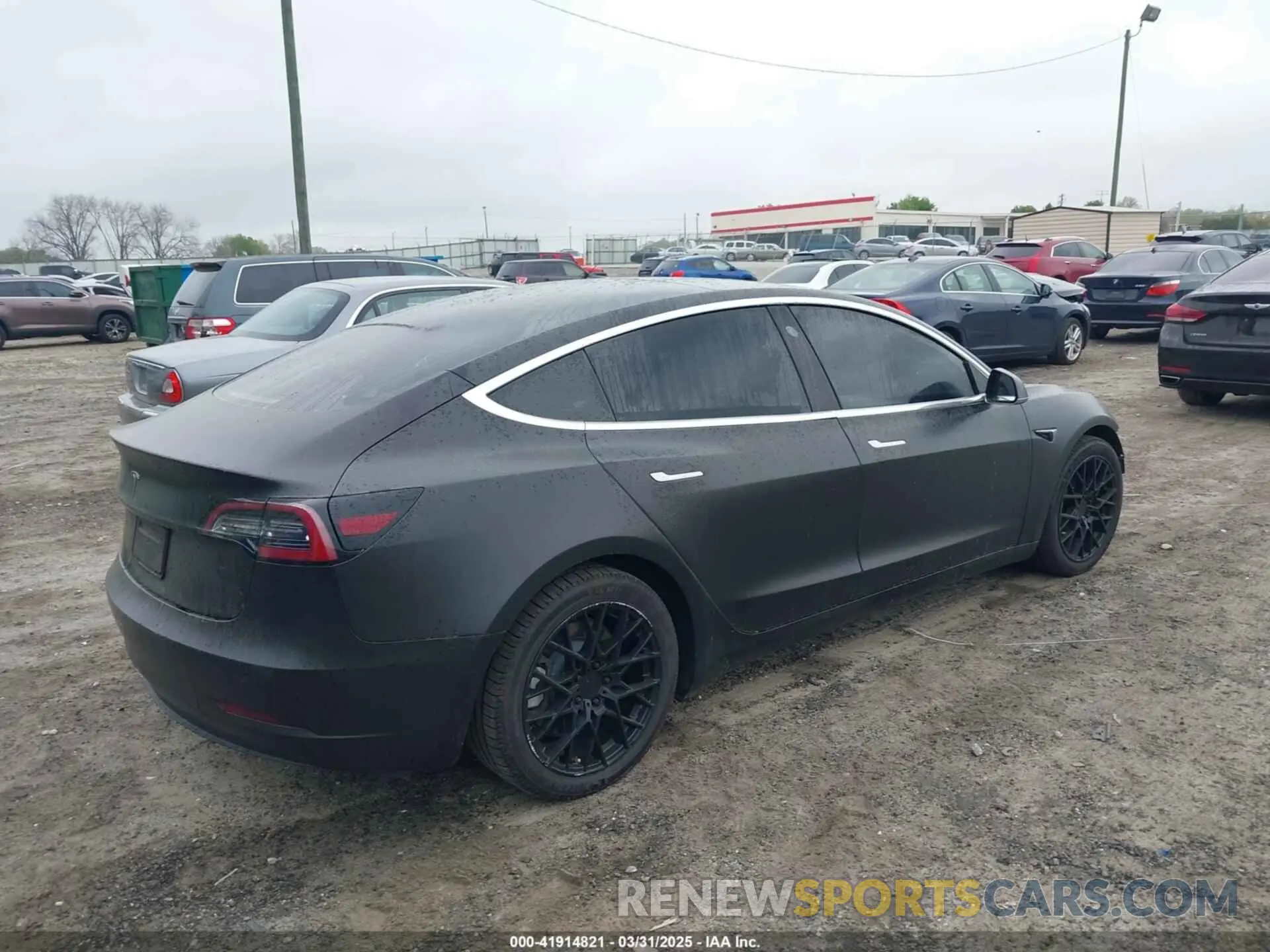 4 fotografías del automóvil dañado 5YJ3E1EB8LF712583 TESLA MODEL 3 2020