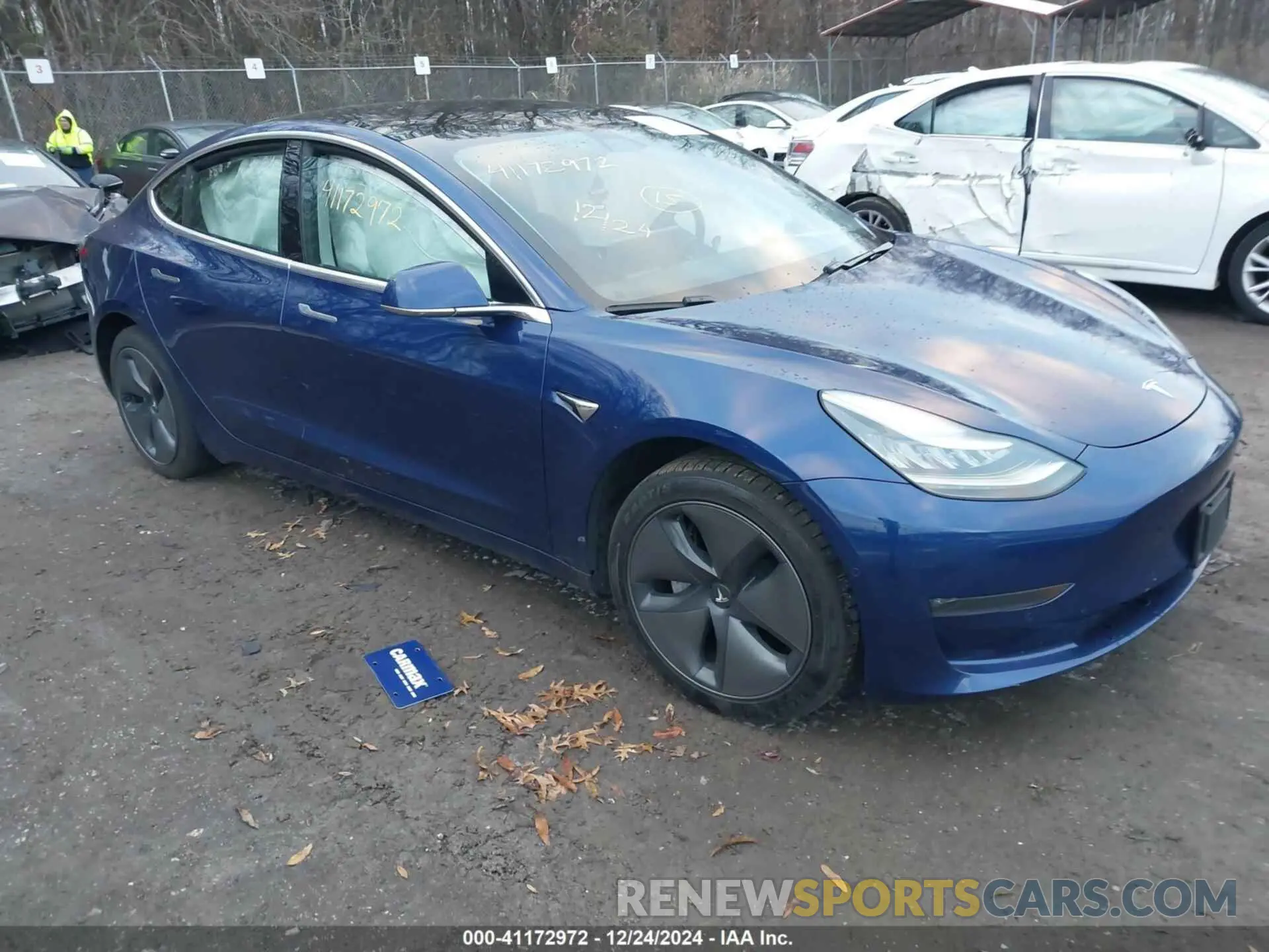1 fotografías del automóvil dañado 5YJ3E1EB9LF535056 TESLA MODEL 3 2020