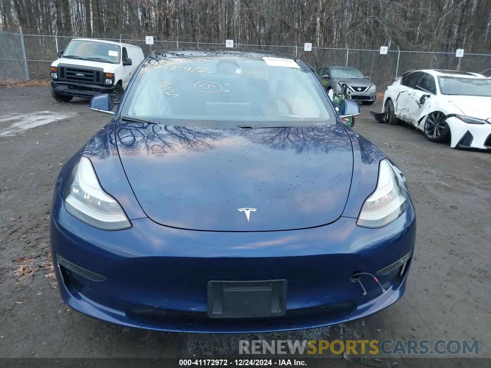 11 fotografías del automóvil dañado 5YJ3E1EB9LF535056 TESLA MODEL 3 2020