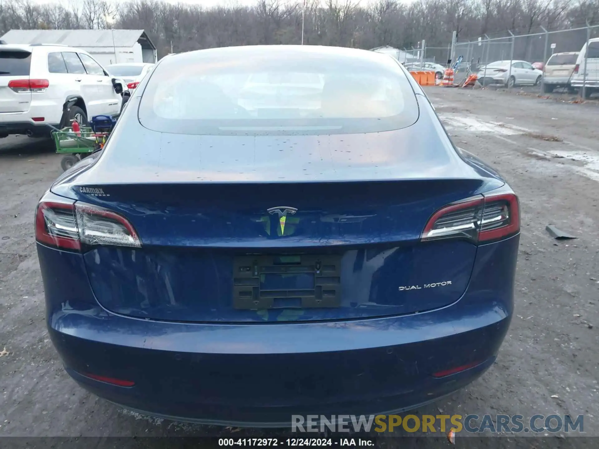 15 fotografías del automóvil dañado 5YJ3E1EB9LF535056 TESLA MODEL 3 2020