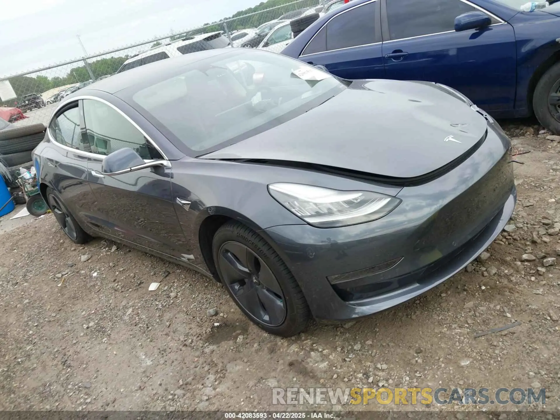 1 fotografías del automóvil dañado 5YJ3E1EB9LF589201 TESLA MODEL 3 2020