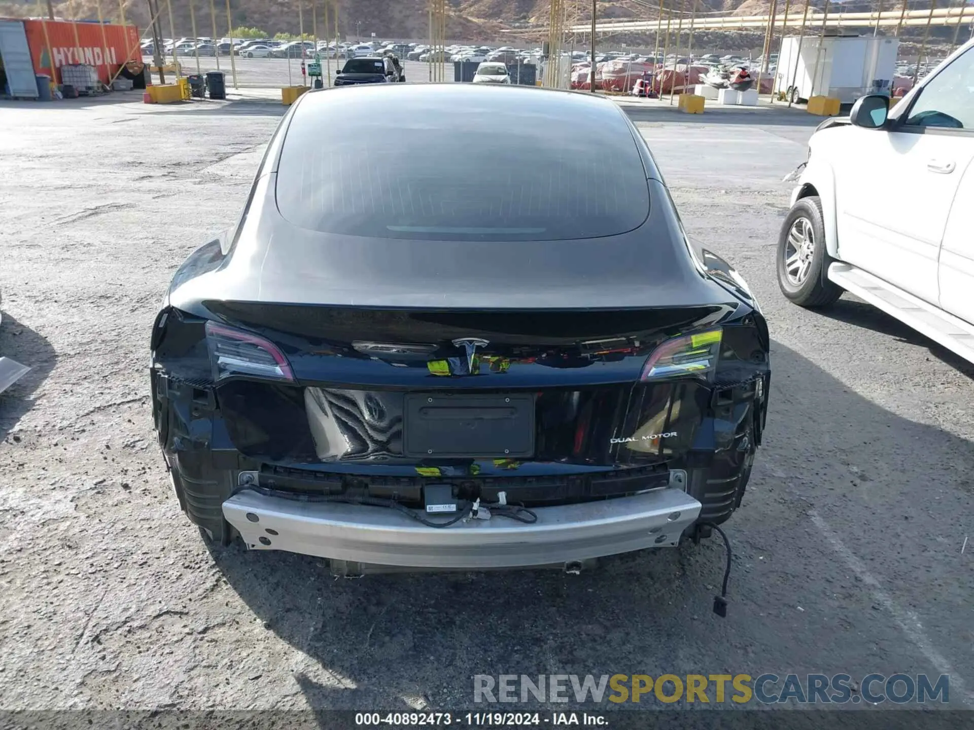 17 fotografías del automóvil dañado 5YJ3E1EB9LF600049 TESLA MODEL 3 2020