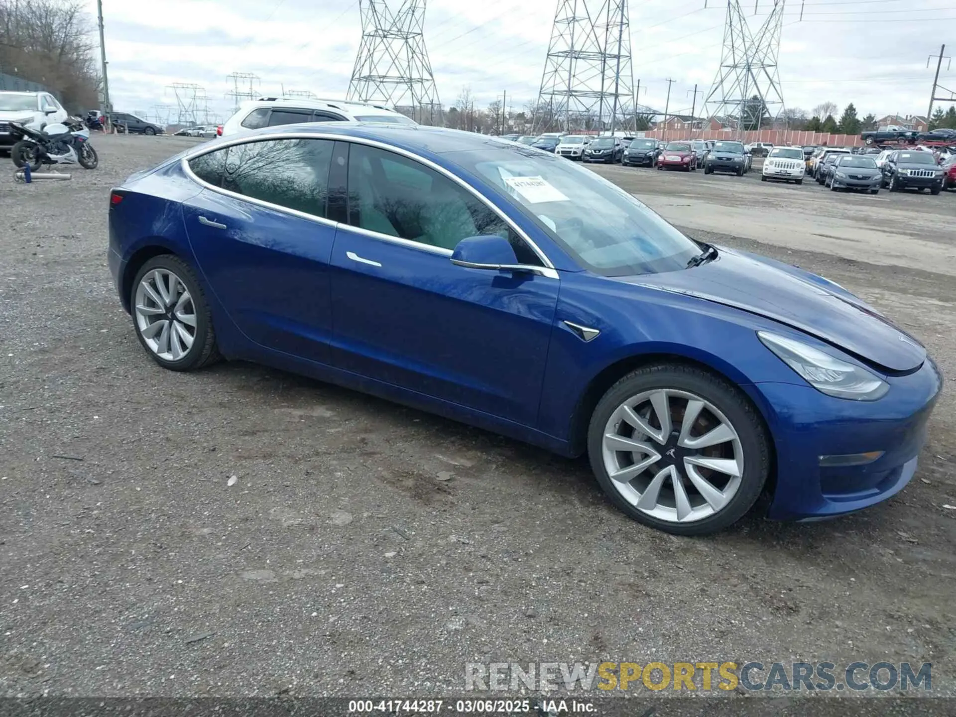 1 fotografías del automóvil dañado 5YJ3E1EB9LF601198 TESLA MODEL 3 2020