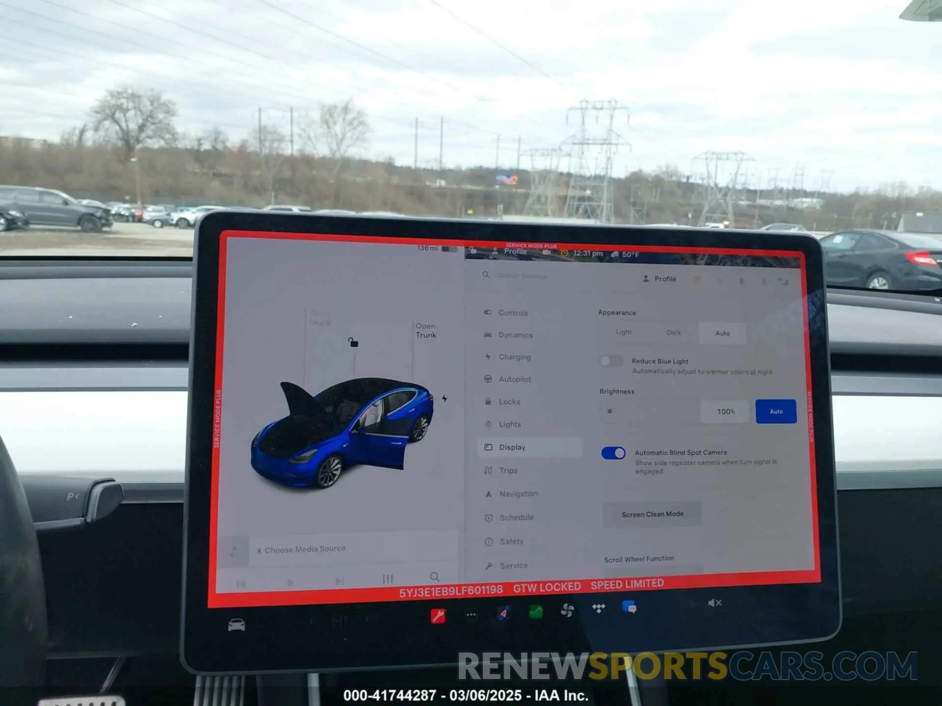 19 fotografías del automóvil dañado 5YJ3E1EB9LF601198 TESLA MODEL 3 2020