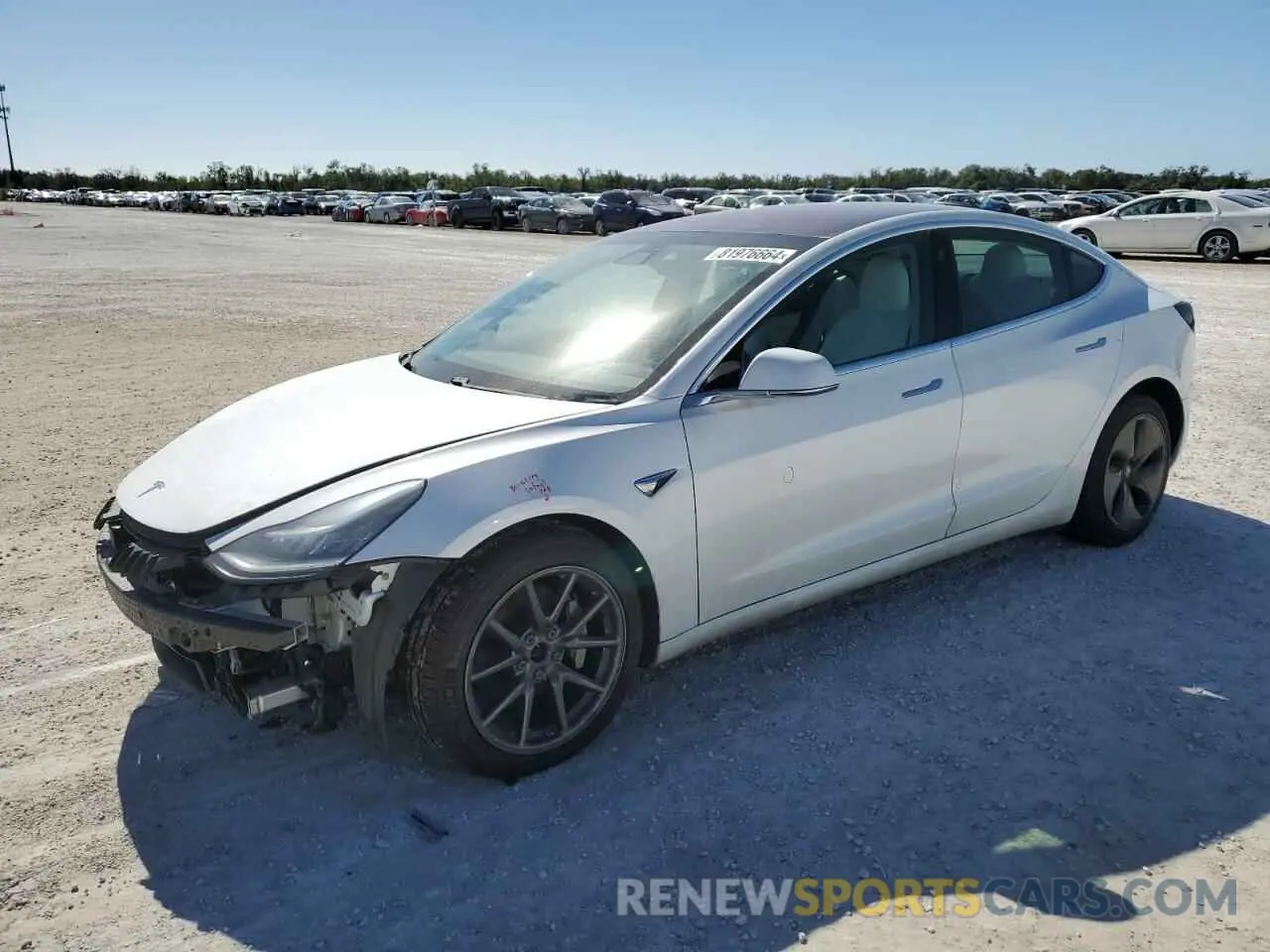 1 fotografías del automóvil dañado 5YJ3E1EB9LF607020 TESLA MODEL 3 2020