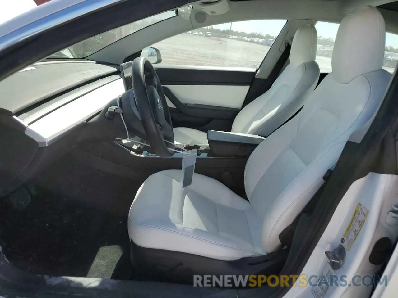 7 fotografías del automóvil dañado 5YJ3E1EB9LF607020 TESLA MODEL 3 2020