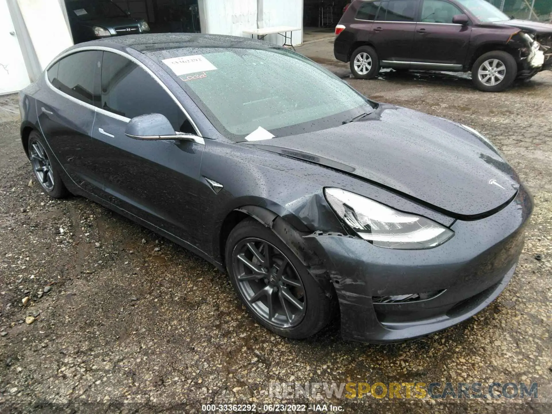 1 fotografías del automóvil dañado 5YJ3E1EB9LF616722 TESLA MODEL 3 2020