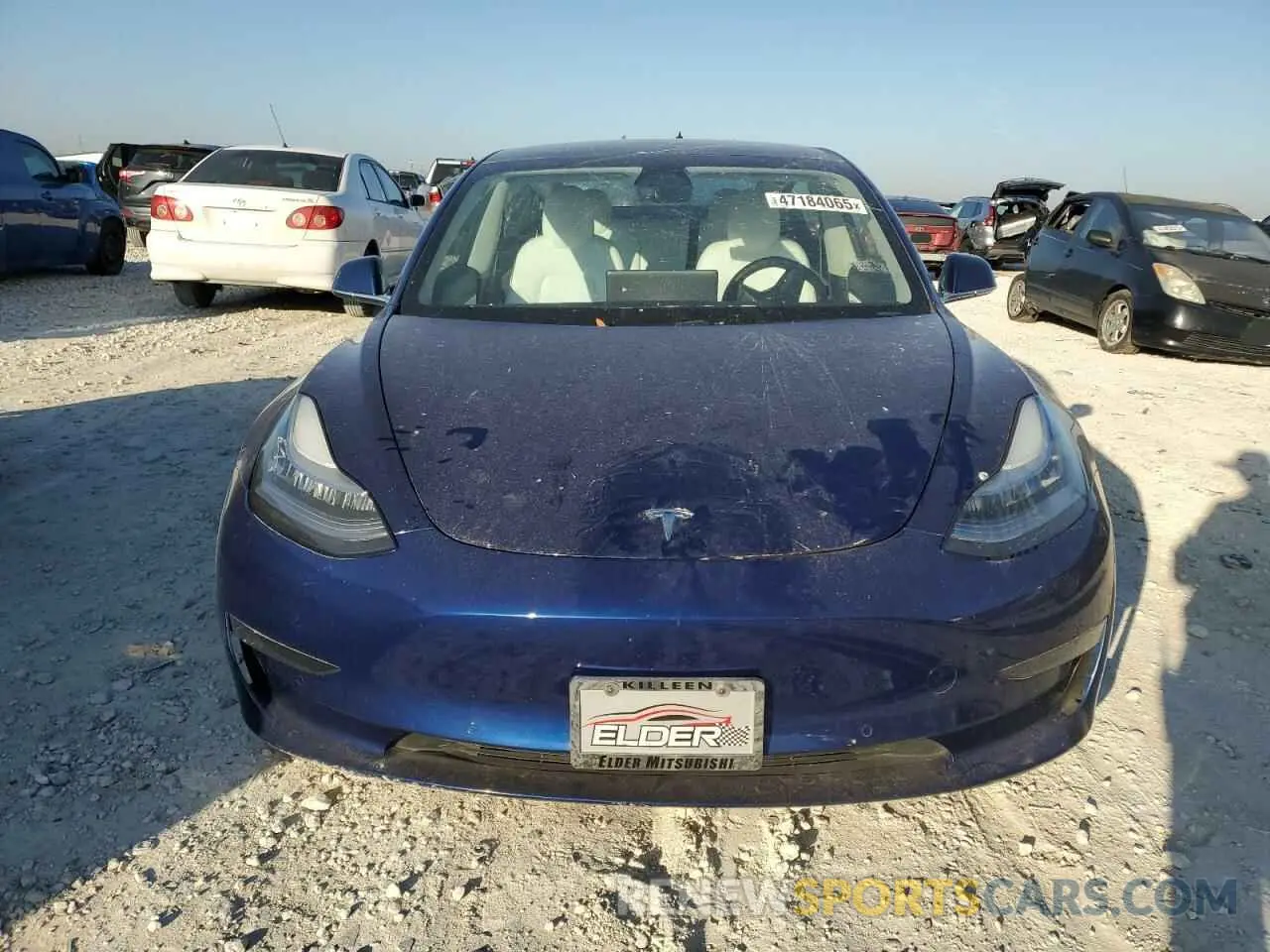 5 fotografías del automóvil dañado 5YJ3E1EB9LF621998 TESLA MODEL 3 2020