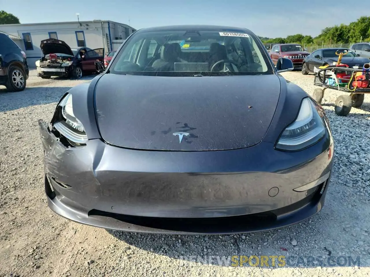 5 fotografías del automóvil dañado 5YJ3E1EB9LF635402 TESLA MODEL 3 2020
