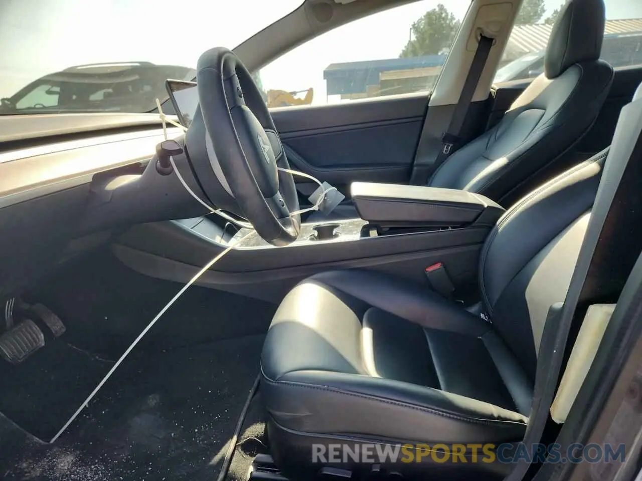7 fotografías del automóvil dañado 5YJ3E1EB9LF635402 TESLA MODEL 3 2020