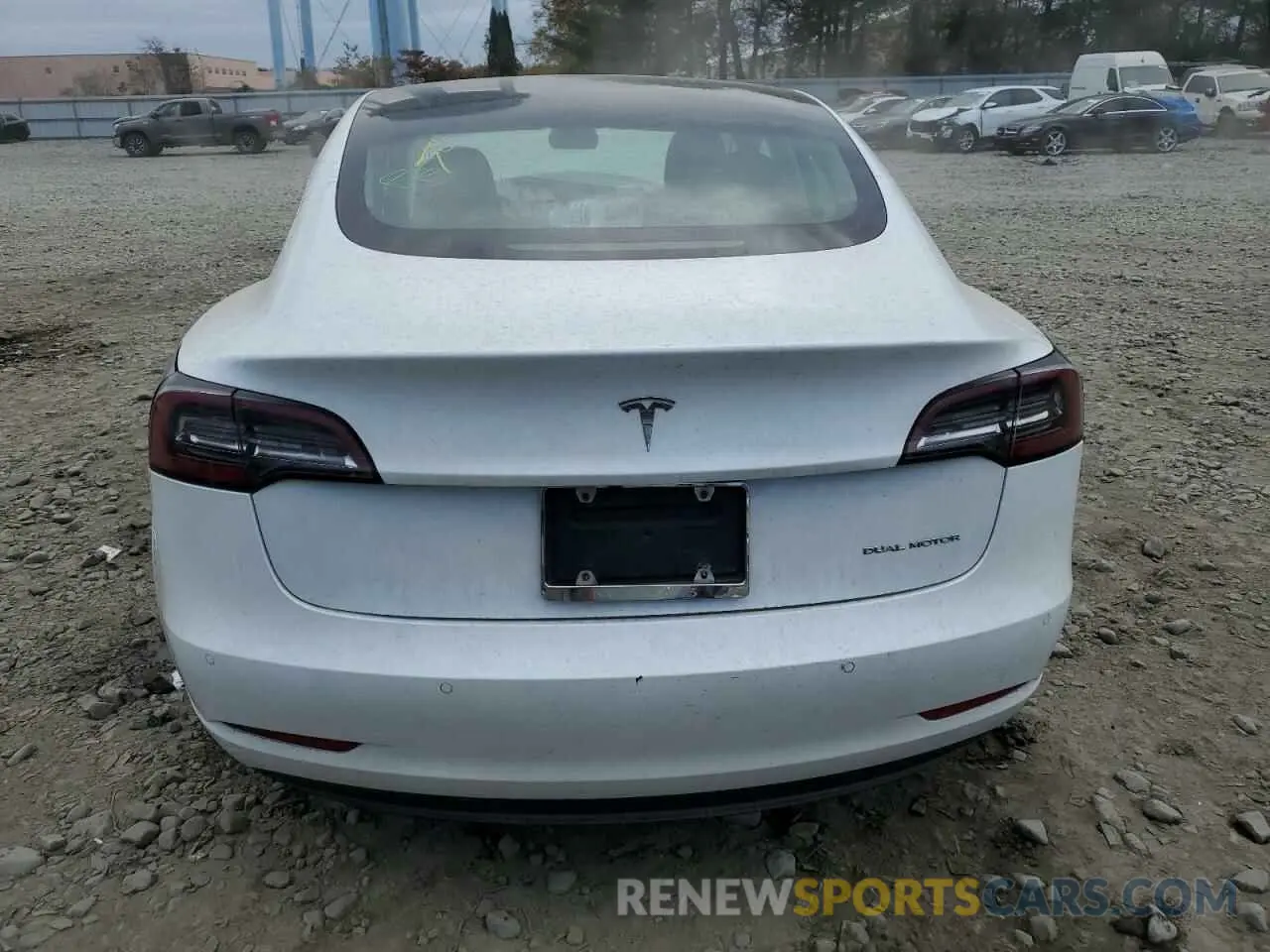 6 fotografías del automóvil dañado 5YJ3E1EB9LF664964 TESLA MODEL 3 2020