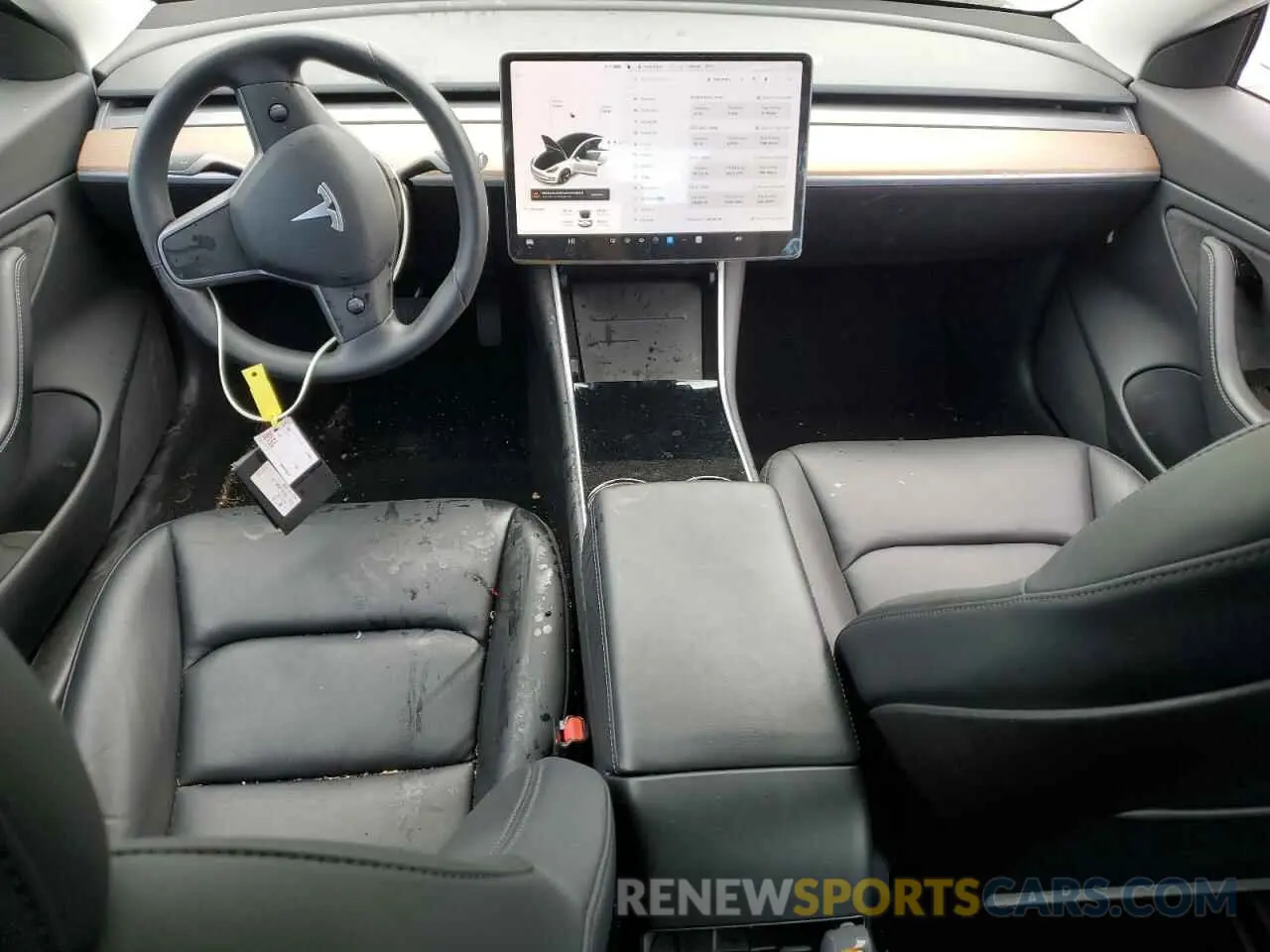 8 fotografías del automóvil dañado 5YJ3E1EB9LF664964 TESLA MODEL 3 2020