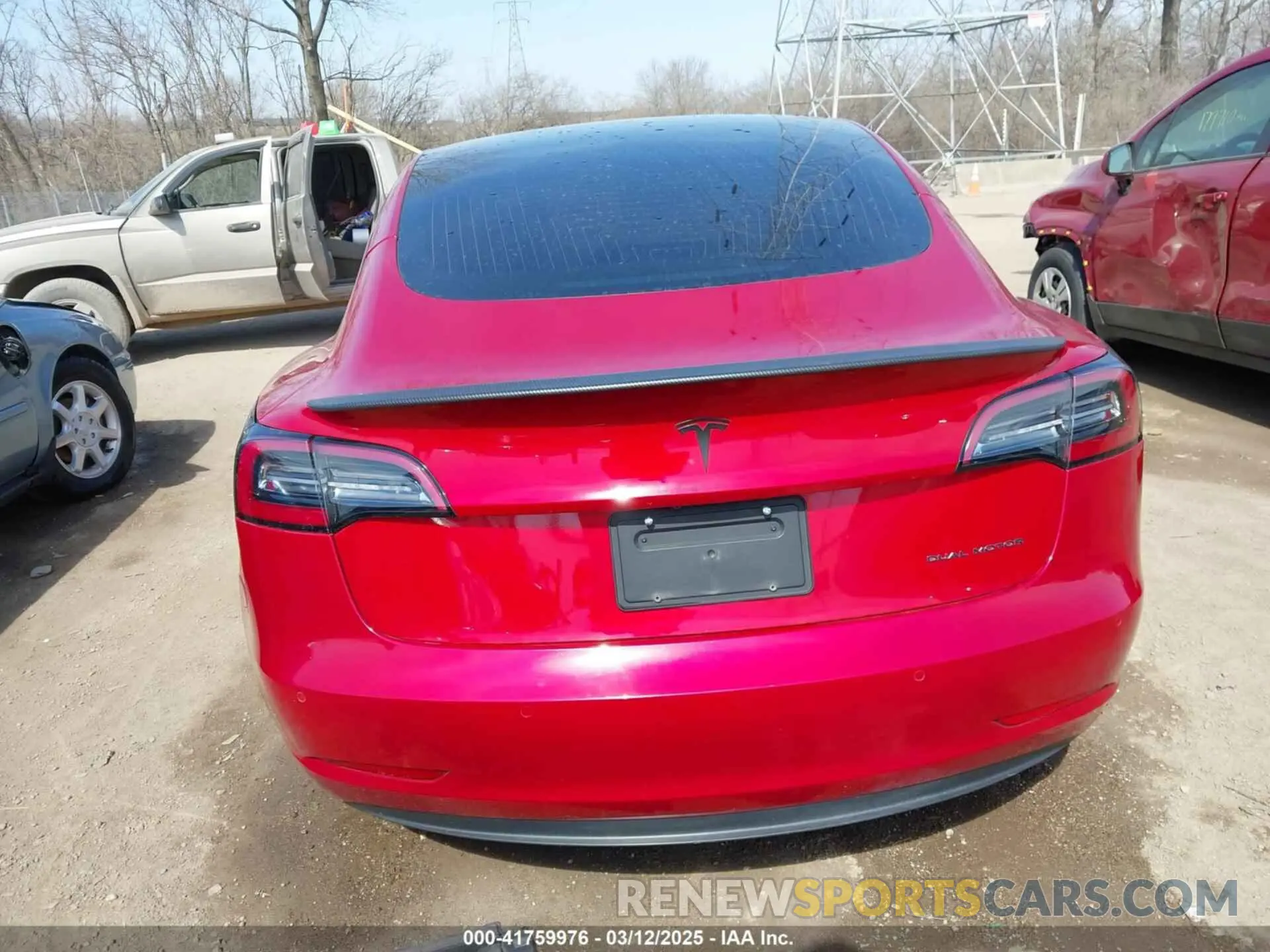 16 fotografías del automóvil dañado 5YJ3E1EB9LF666066 TESLA MODEL 3 2020