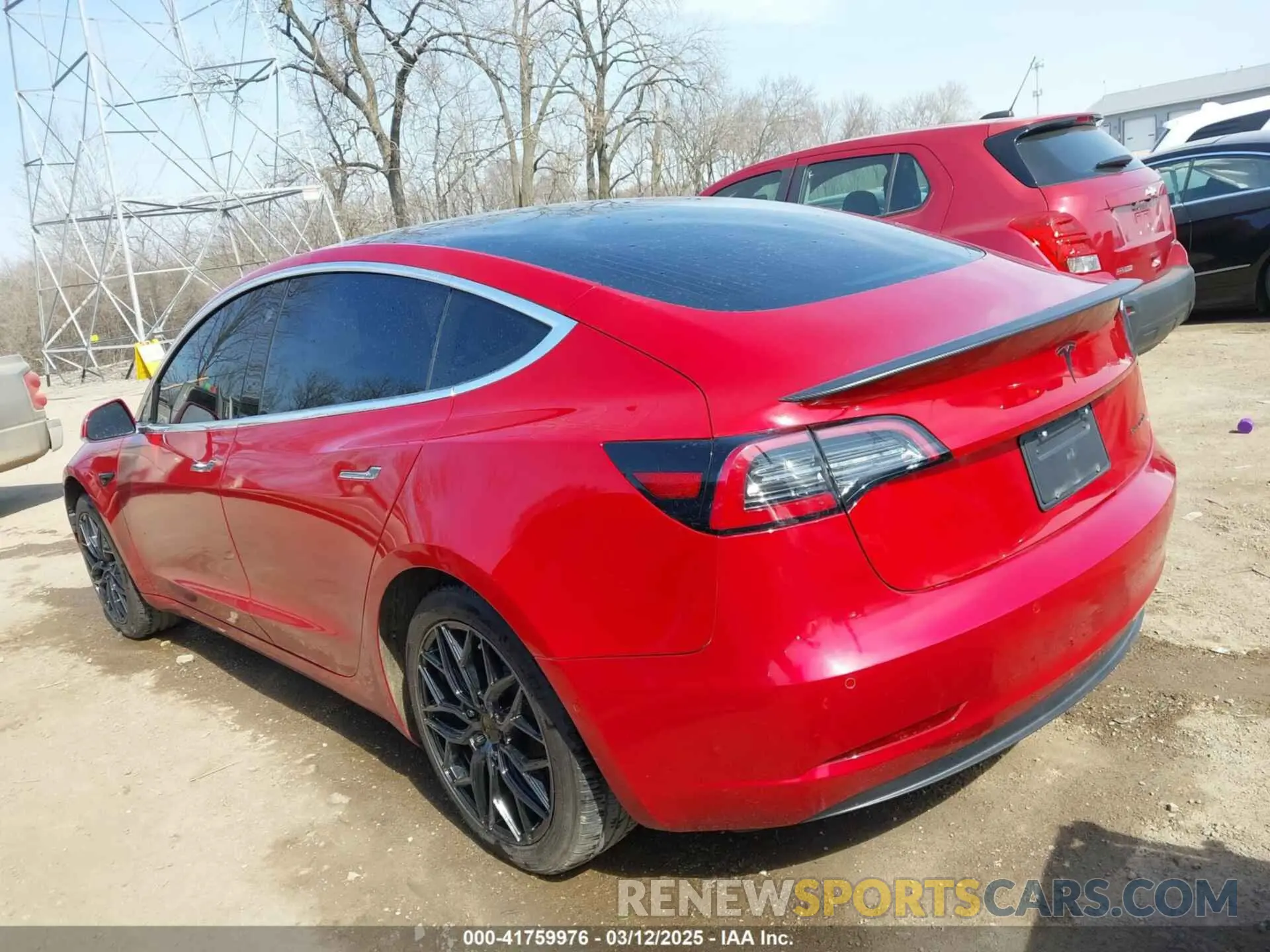 3 fotografías del automóvil dañado 5YJ3E1EB9LF666066 TESLA MODEL 3 2020