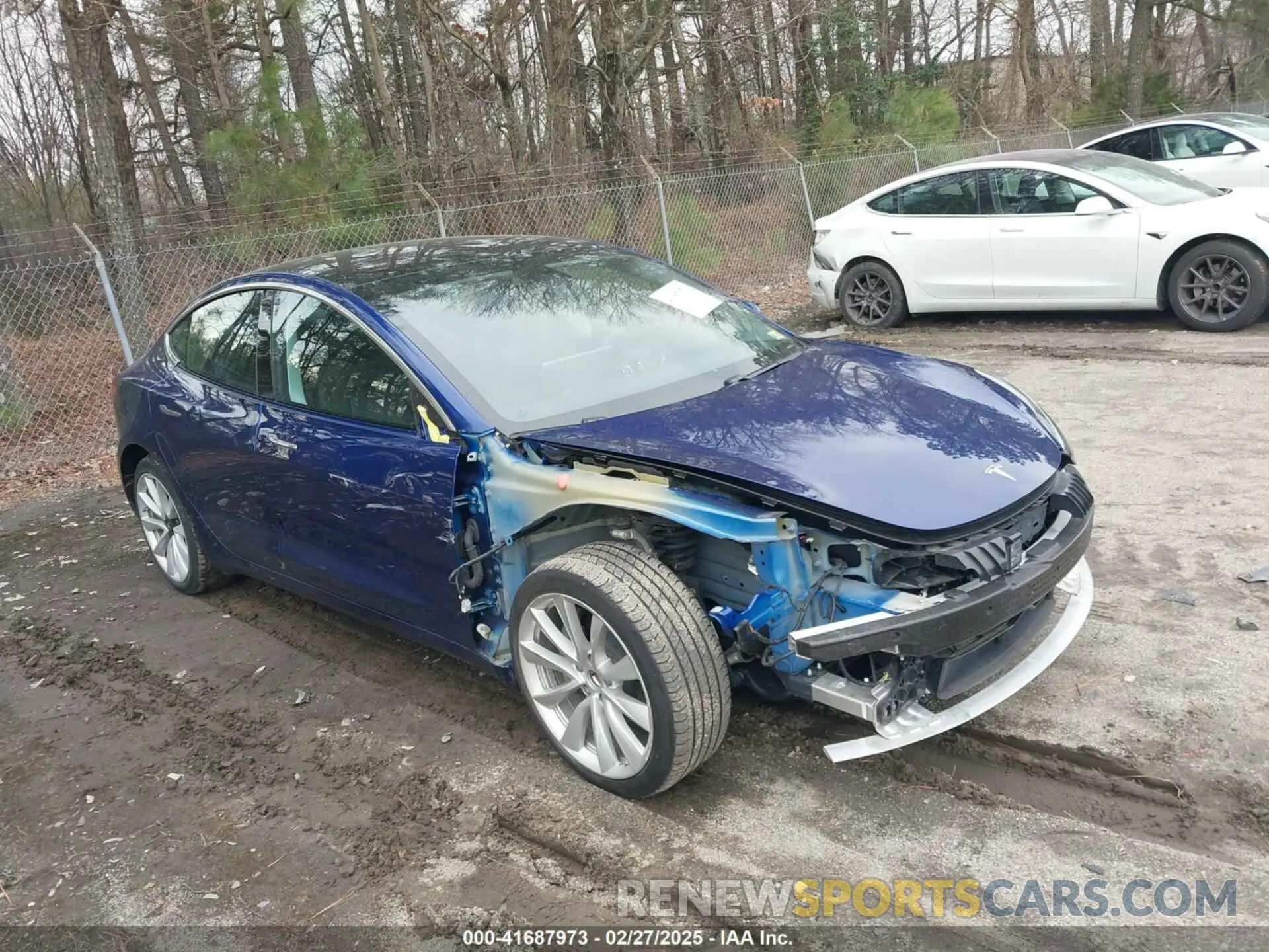1 fotografías del automóvil dañado 5YJ3E1EB9LF667055 TESLA MODEL 3 2020
