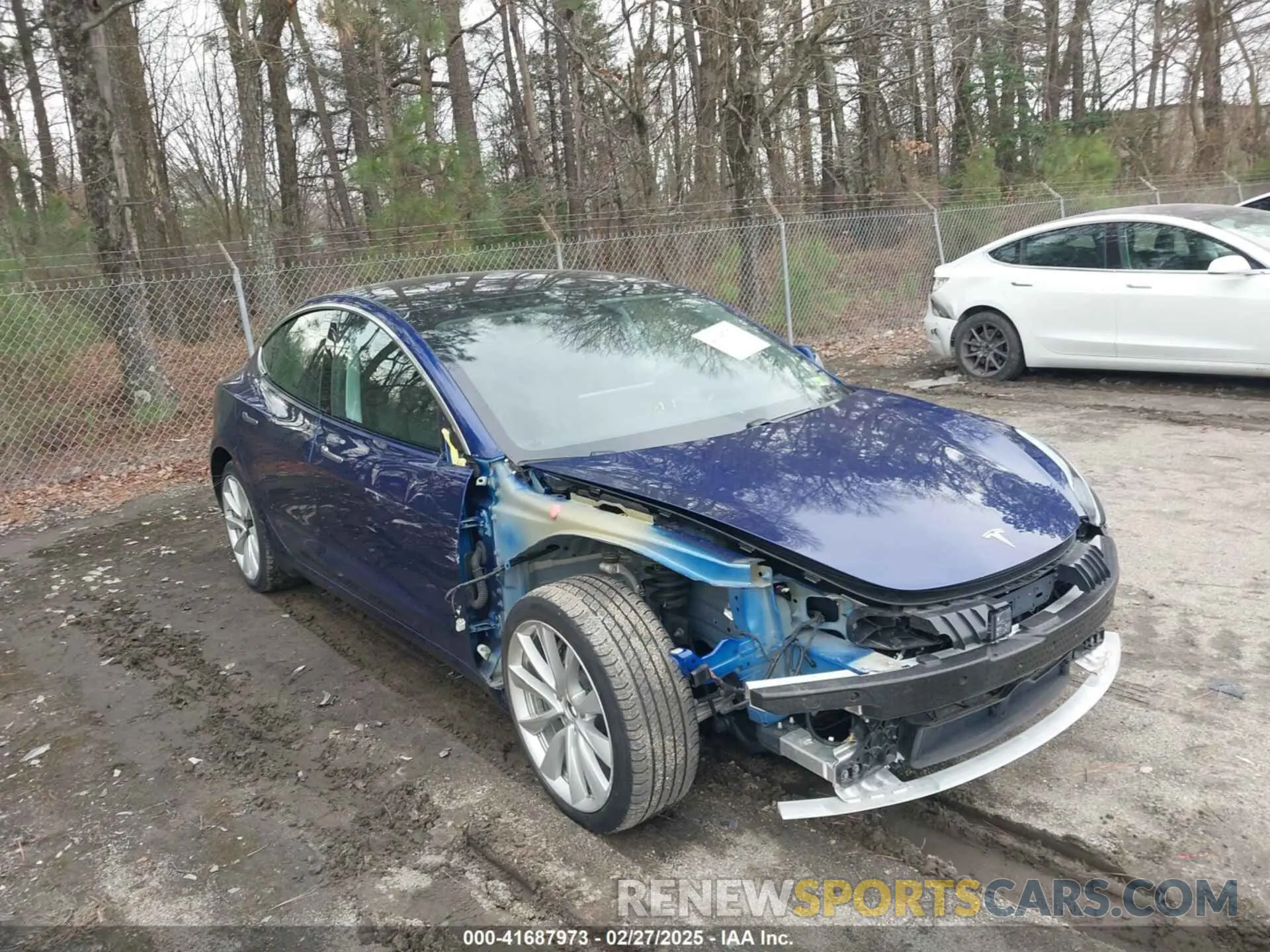 6 fotografías del automóvil dañado 5YJ3E1EB9LF667055 TESLA MODEL 3 2020