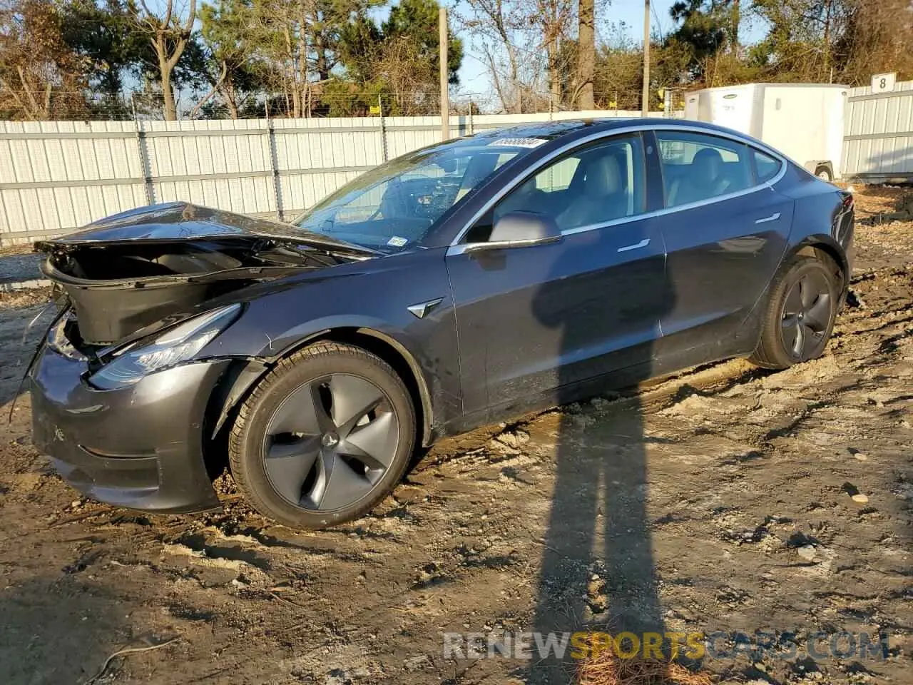 1 fotografías del automóvil dañado 5YJ3E1EB9LF710910 TESLA MODEL 3 2020