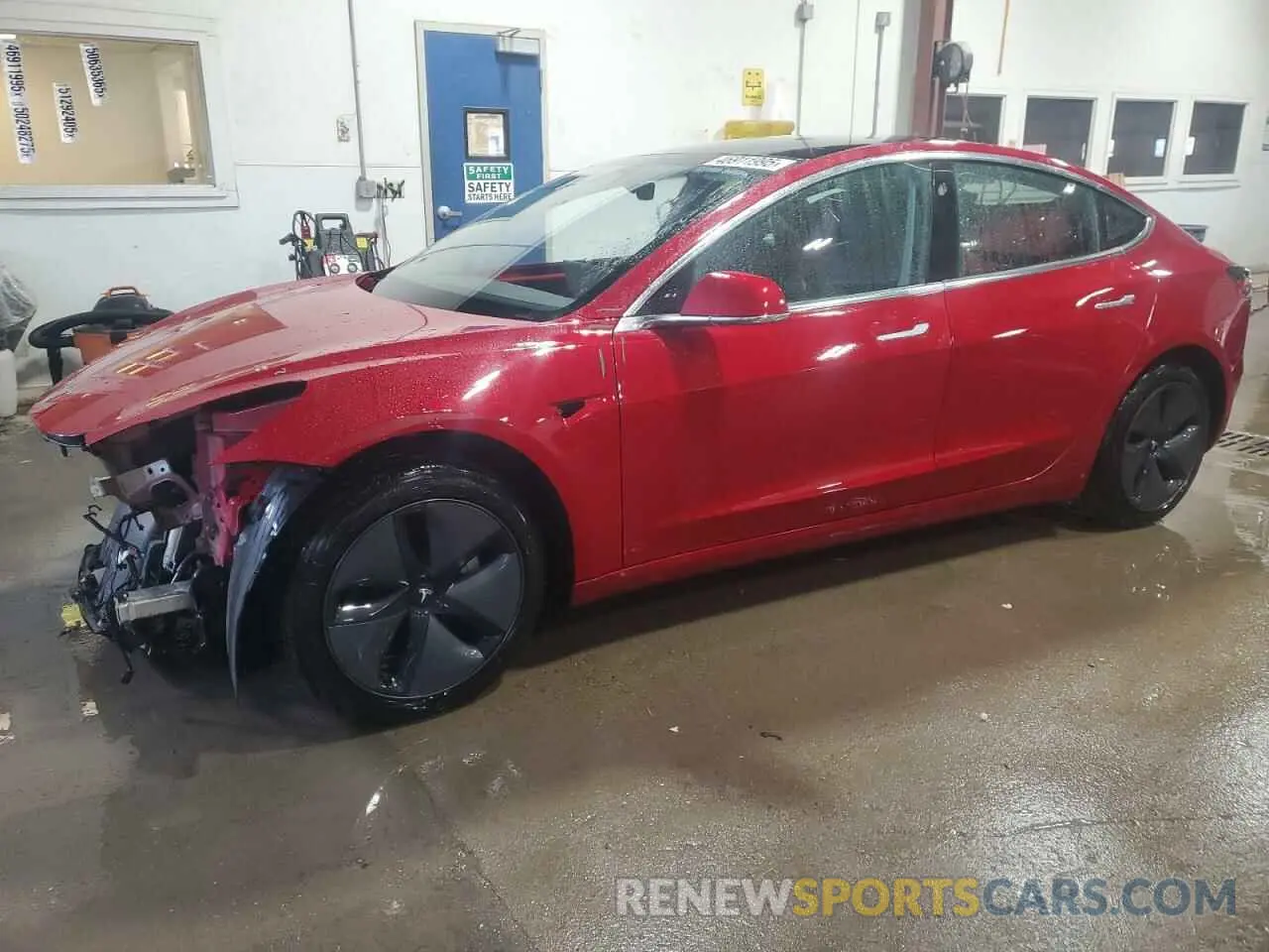 1 fotografías del automóvil dañado 5YJ3E1EB9LF711457 TESLA MODEL 3 2020