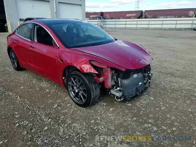 11 fotografías del automóvil dañado 5YJ3E1EB9LF711457 TESLA MODEL 3 2020