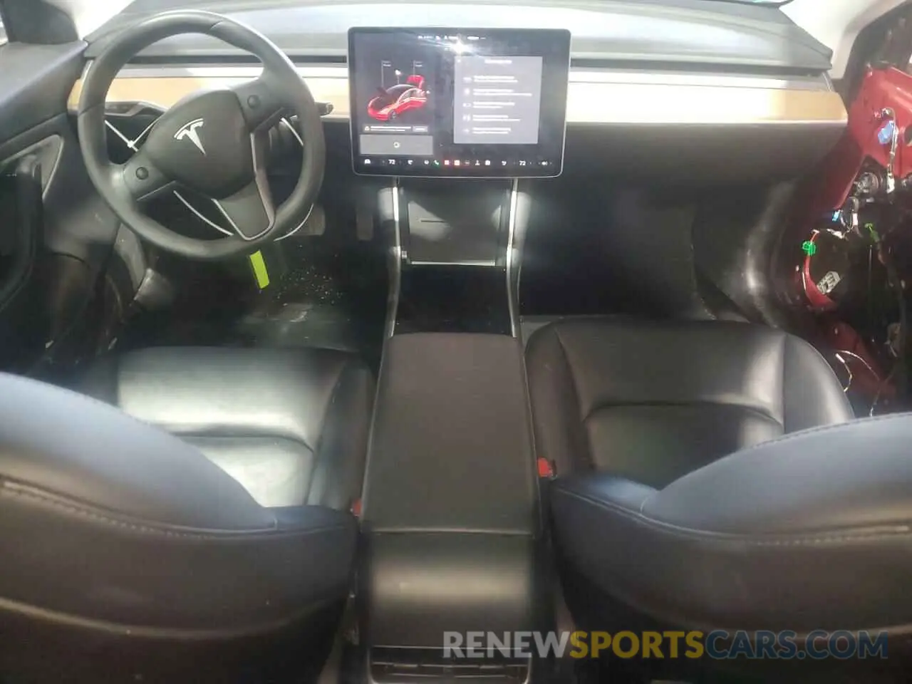 8 fotografías del automóvil dañado 5YJ3E1EB9LF711457 TESLA MODEL 3 2020