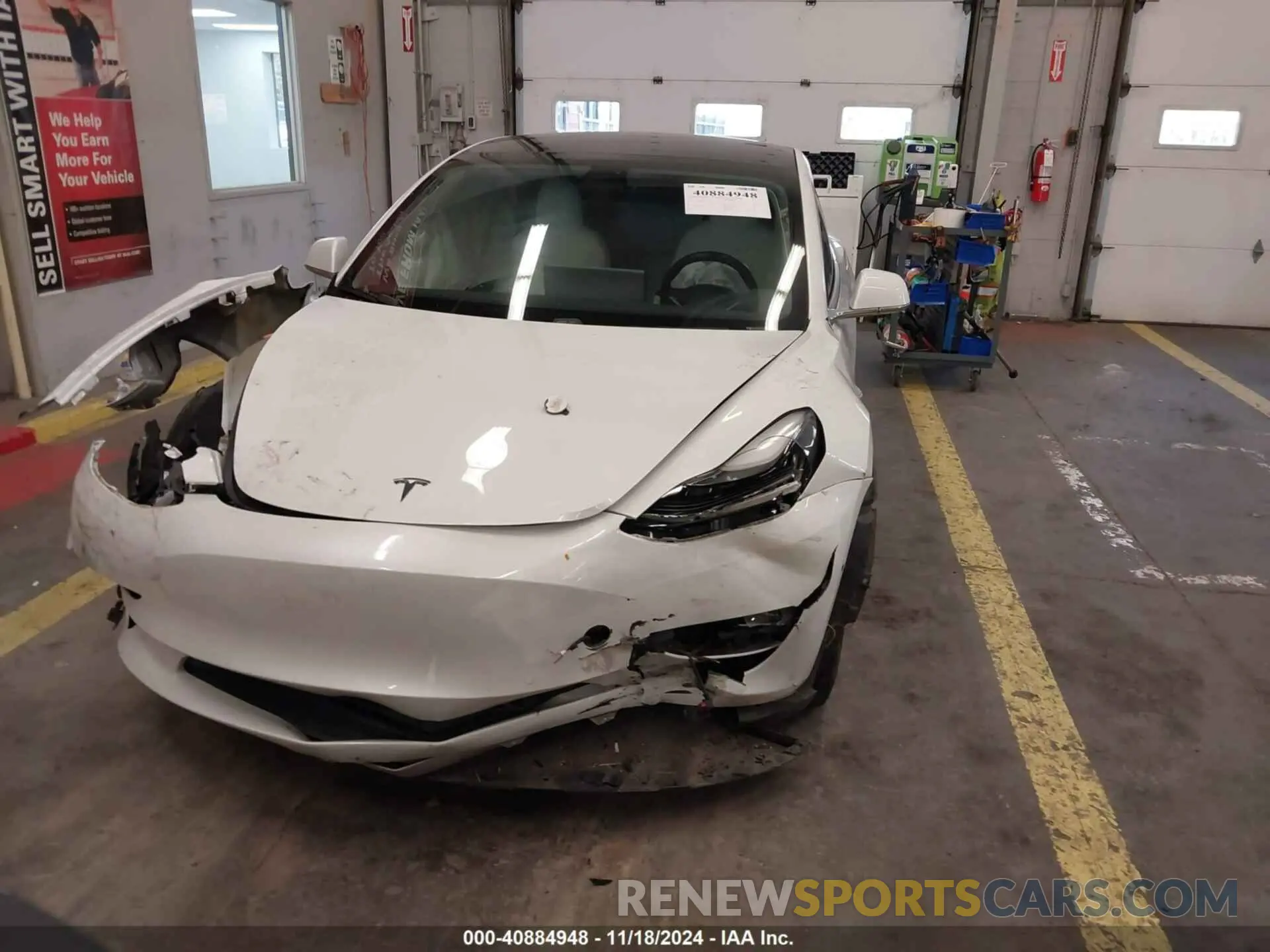 12 fotografías del automóvil dañado 5YJ3E1EB9LF742756 TESLA MODEL 3 2020