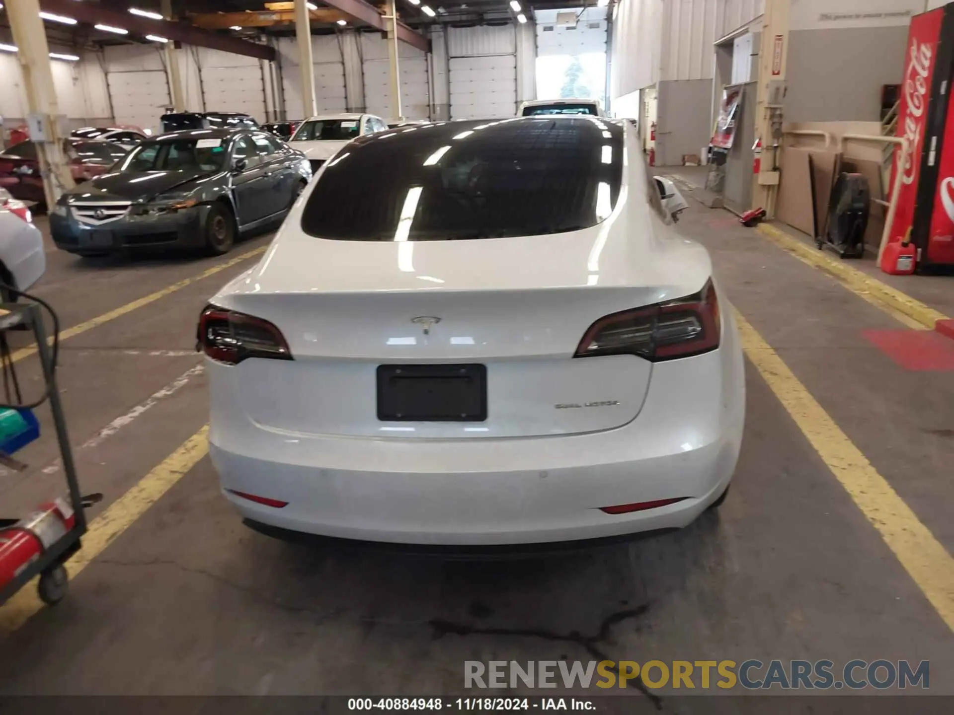 16 fotografías del automóvil dañado 5YJ3E1EB9LF742756 TESLA MODEL 3 2020