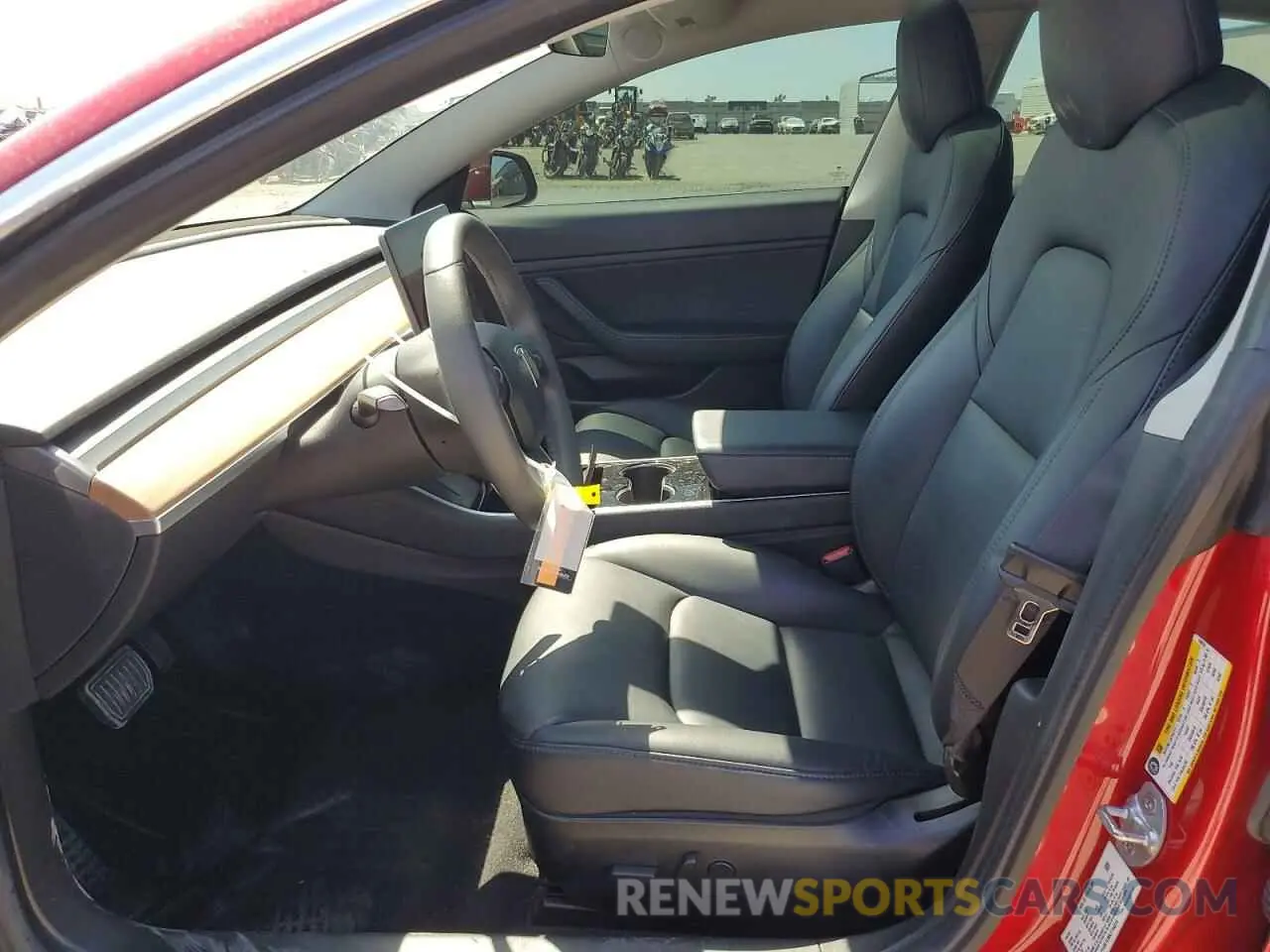 7 fotografías del automóvil dañado 5YJ3E1EB9LF744314 TESLA MODEL 3 2020