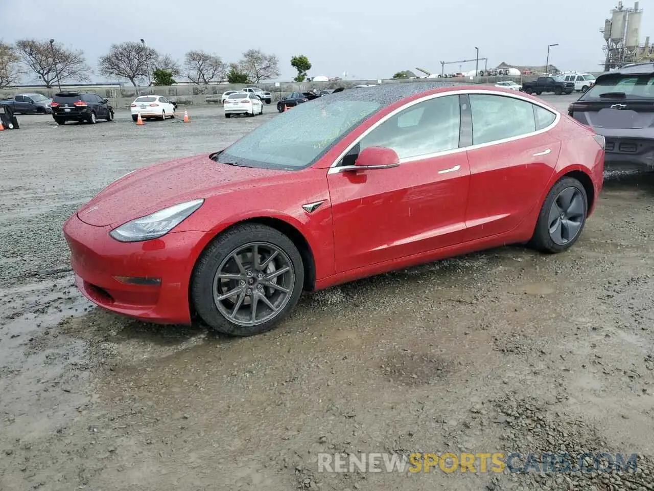 1 fotografías del automóvil dañado 5YJ3E1EB9LF744328 TESLA MODEL 3 2020
