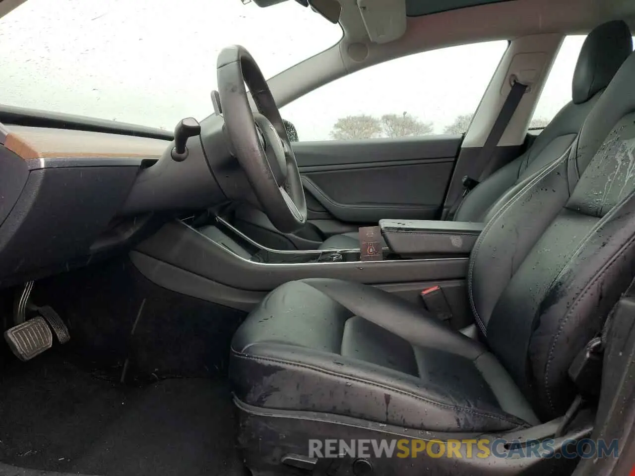 7 fotografías del automóvil dañado 5YJ3E1EB9LF744328 TESLA MODEL 3 2020
