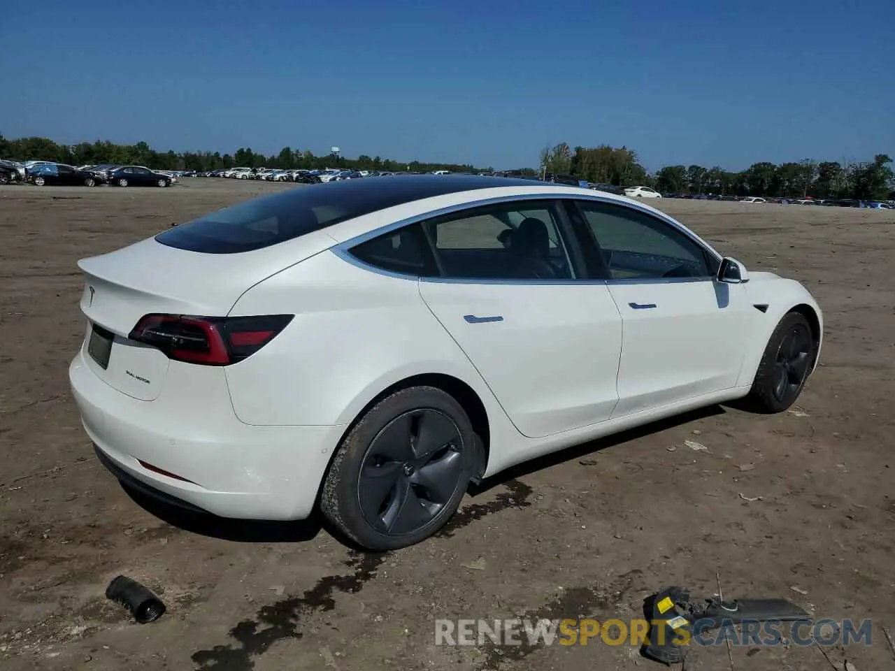 3 fotografías del automóvil dañado 5YJ3E1EB9LF782996 TESLA MODEL 3 2020